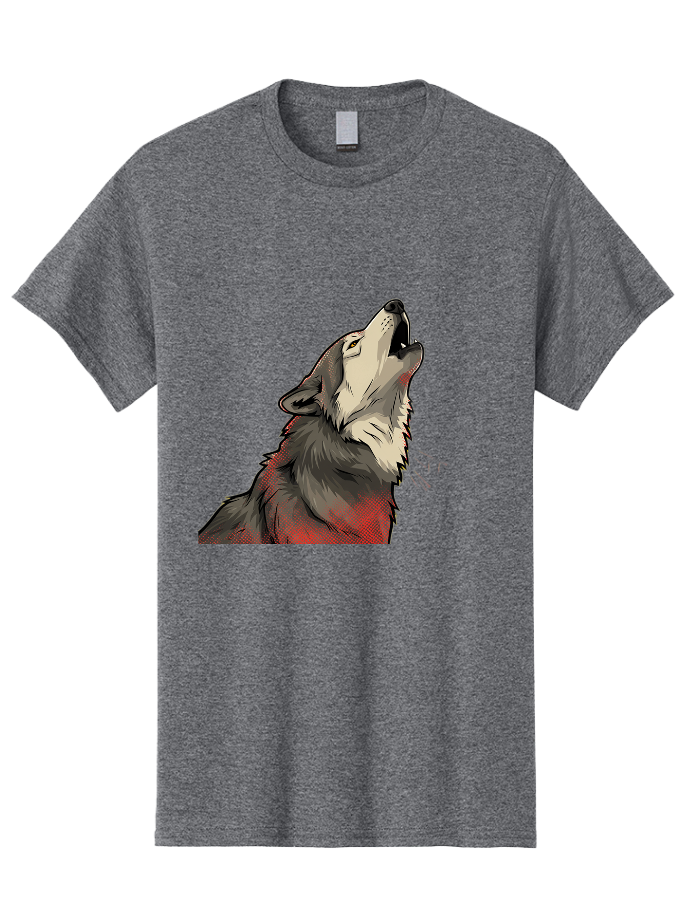 Wolf-Howling-5 Men'S Graphic Tee, 100% Cotton, Comfortable Casual Summer Wear, Machine Washable, Vintage Camera, Old Camera, Antique Camera, Black Camera, Classic Photography, Photography Equipment, Nostalgic Device, Film Camera, Camera Art Baq223 4