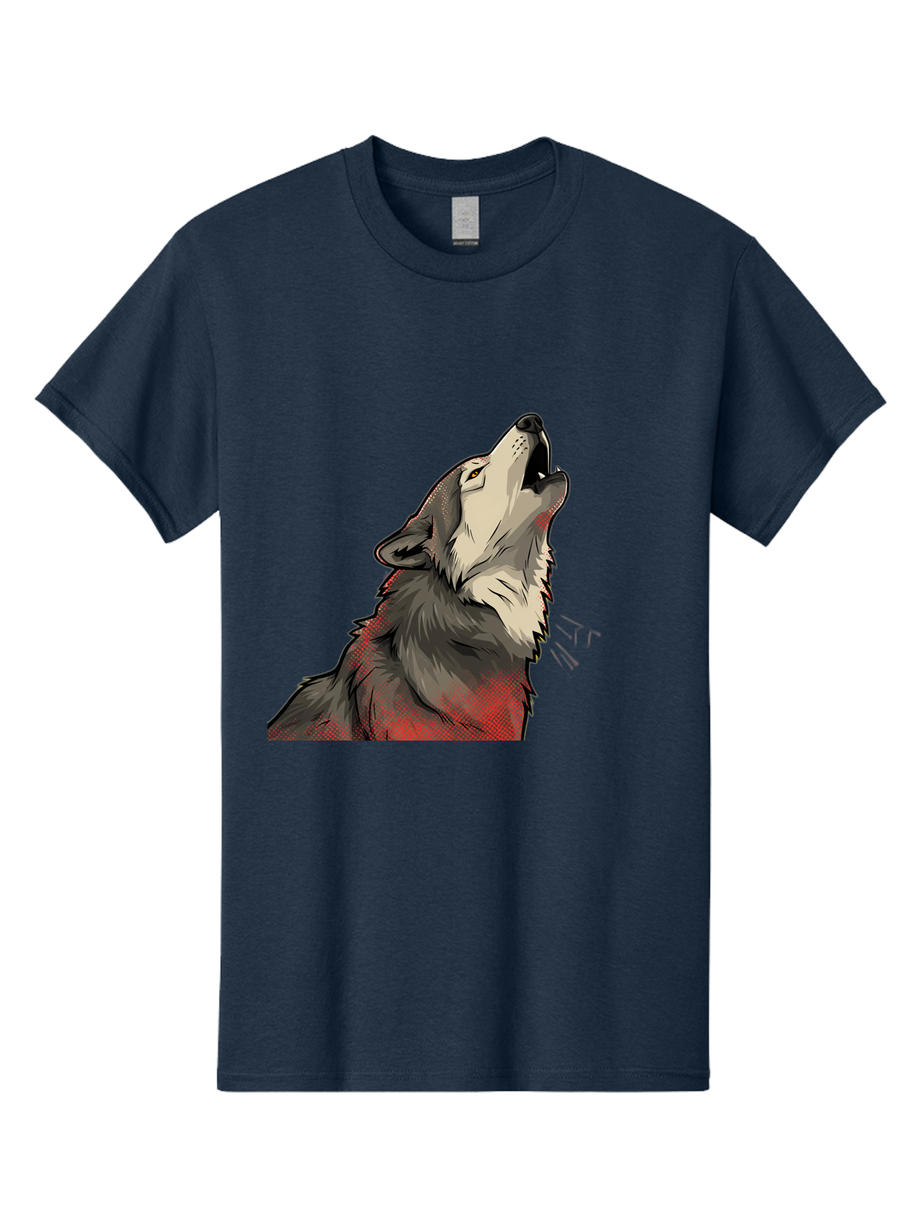 Wolf-Howling-5 Men'S Graphic Tee, 100% Cotton, Comfortable Casual Summer Wear, Machine Washable, Vintage Camera, Old Camera, Antique Camera, Black Camera, Classic Photography, Photography Equipment, Nostalgic Device, Film Camera, Camera Art Baq223