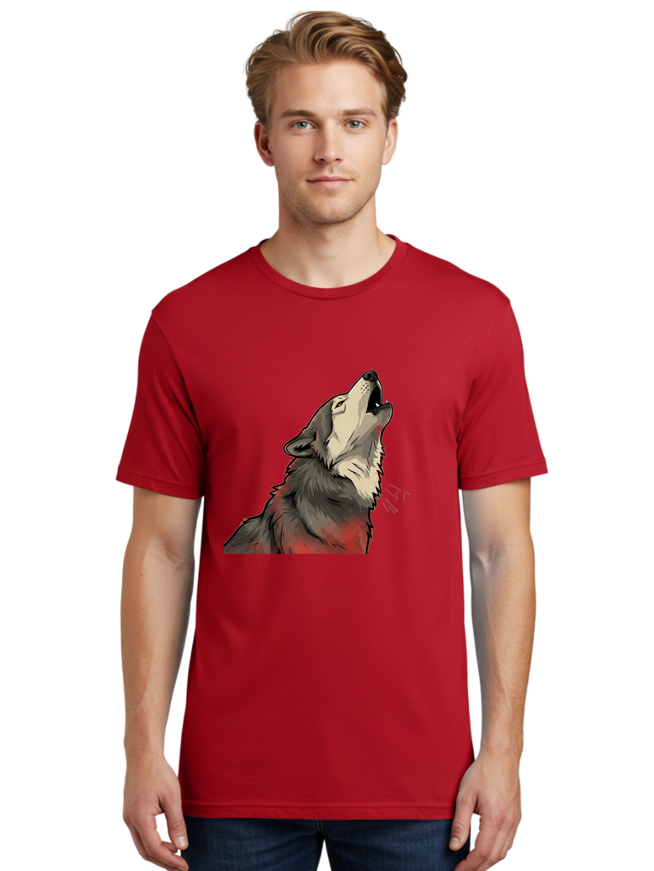 Wolf-Howling-5 Men'S Graphic Tee, 100% Cotton, Comfortable Casual Summer Wear, Machine Washable, Vintage Camera, Old Camera, Antique Camera, Black Camera, Classic Photography, Photography Equipment, Nostalgic Device, Film Camera, Camera Art Baq223 21