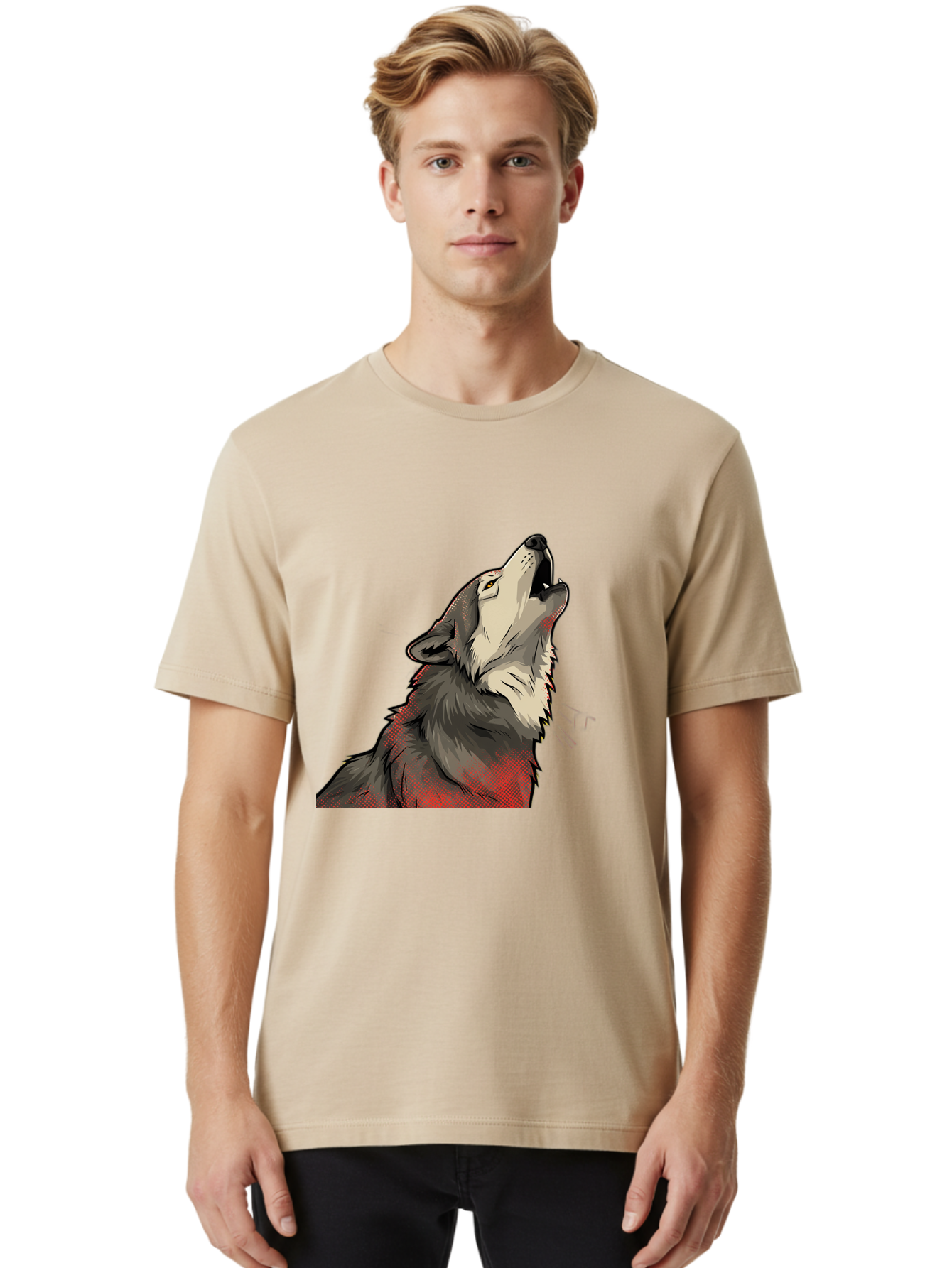 Wolf-Howling-5 Men'S Graphic Tee, 100% Cotton, Comfortable Casual Summer Wear, Machine Washable, Vintage Camera, Old Camera, Antique Camera, Black Camera, Classic Photography, Photography Equipment, Nostalgic Device, Film Camera, Camera Art Baq223 27