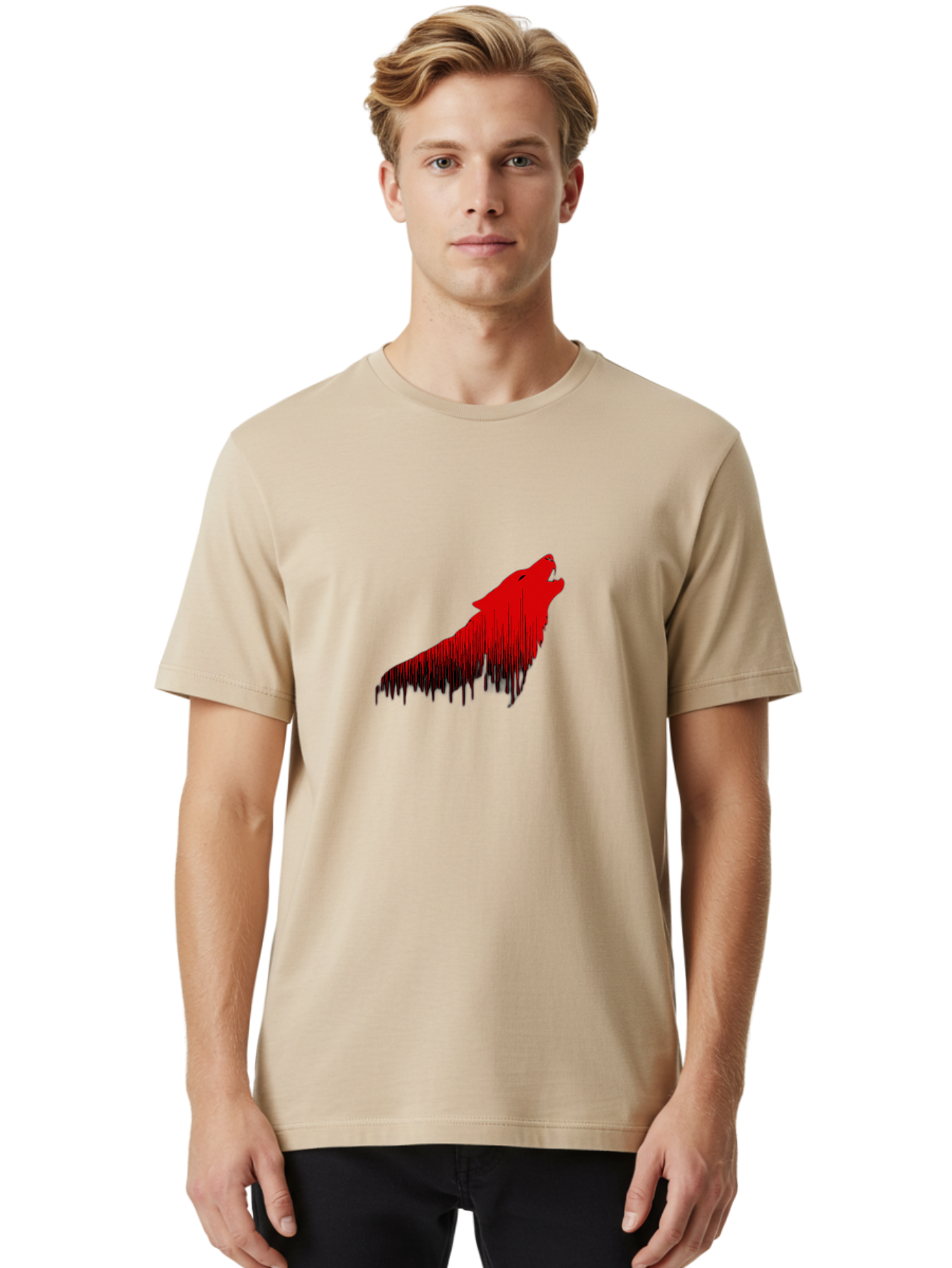 Wolf-Howling Men'S Graphic Tee, 100% Cotton, Comfortable Casual Summer Wear, Machine Washable, Vintage Camera, Old Camera, Antique Camera, Black Camera, Classic Photography, Photography Equipment, Nostalgic Device, Film Camera, Camera Art Baq224 23