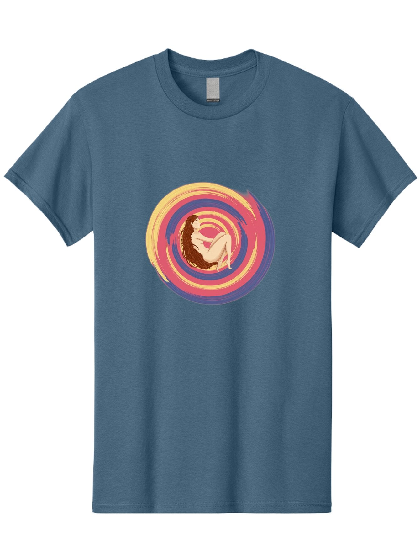 Woman-In-Swirl Men'S Graphic Tee, 100% Cotton, Comfortable Casual Summer Wear, Machine Washable, Vintage Camera, Old Camera, Antique Camera, Black Camera, Classic Photography, Photography Equipment, Nostalgic Device, Film Camera, Camera Art Baq228 15