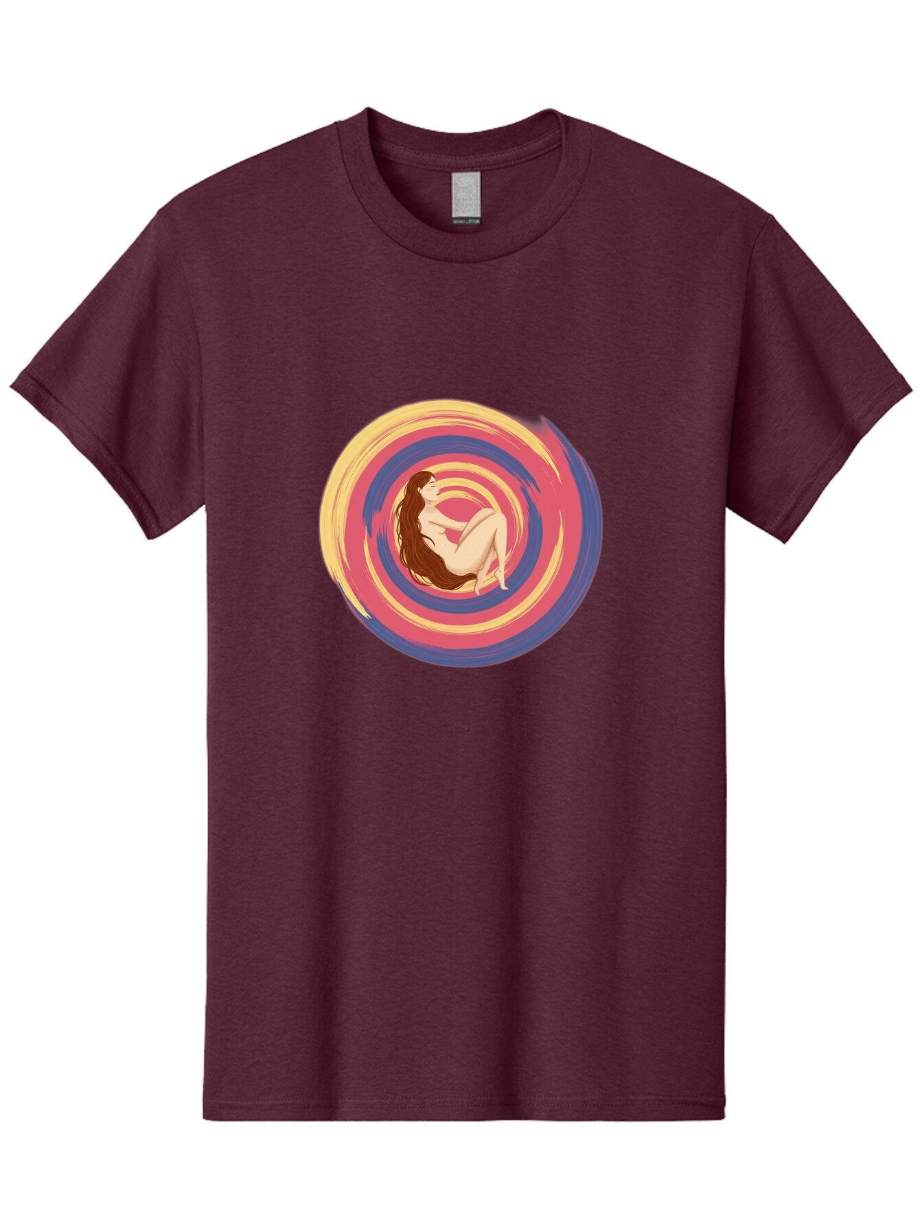 Woman-In-Swirl Men'S Graphic Tee, 100% Cotton, Comfortable Casual Summer Wear, Machine Washable, Vintage Camera, Old Camera, Antique Camera, Black Camera, Classic Photography, Photography Equipment, Nostalgic Device, Film Camera, Camera Art Baq228 9