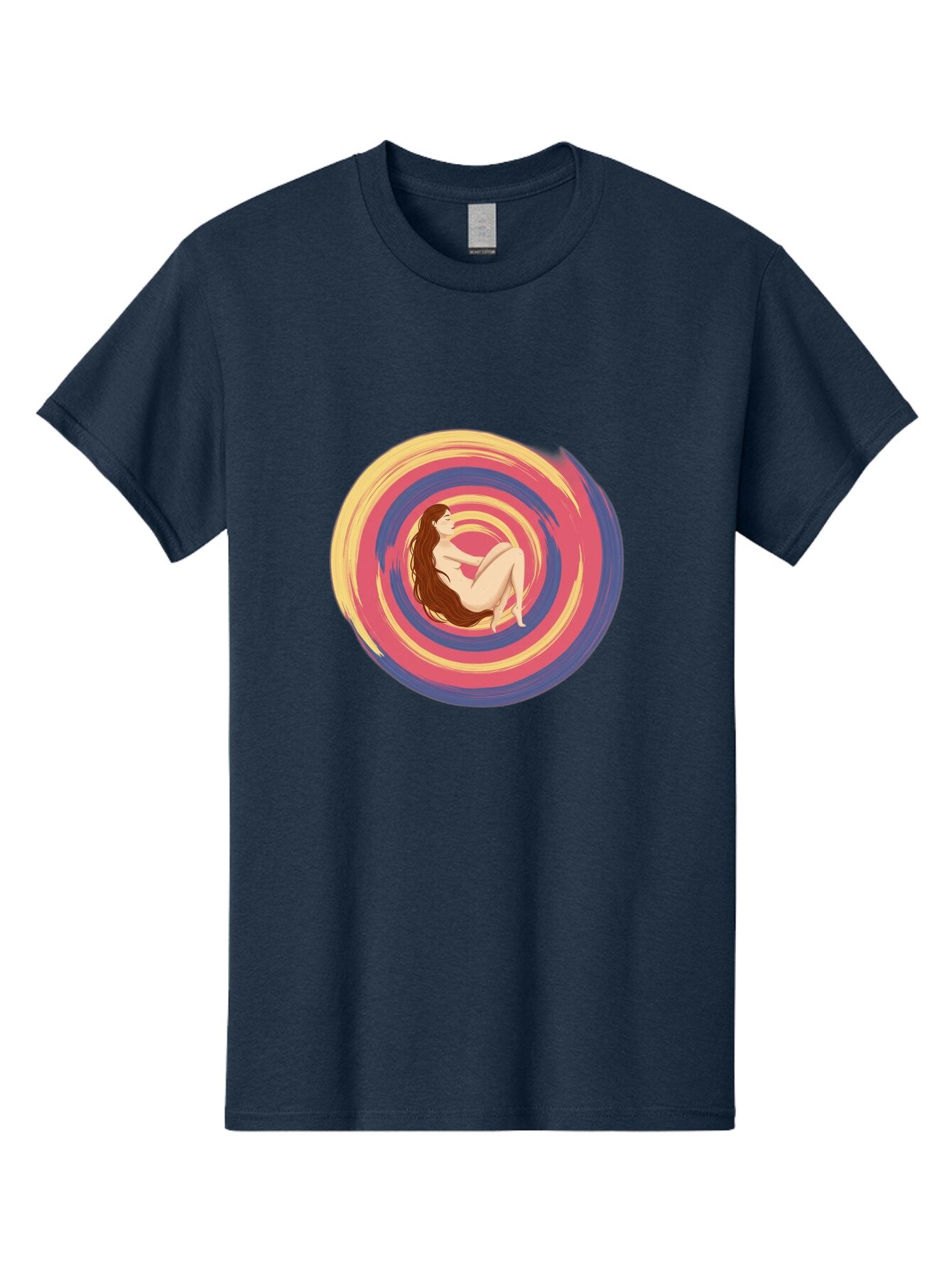 Woman-In-Swirl Men'S Graphic Tee, 100% Cotton, Comfortable Casual Summer Wear, Machine Washable, Vintage Camera, Old Camera, Antique Camera, Black Camera, Classic Photography, Photography Equipment, Nostalgic Device, Film Camera, Camera Art Baq228 6