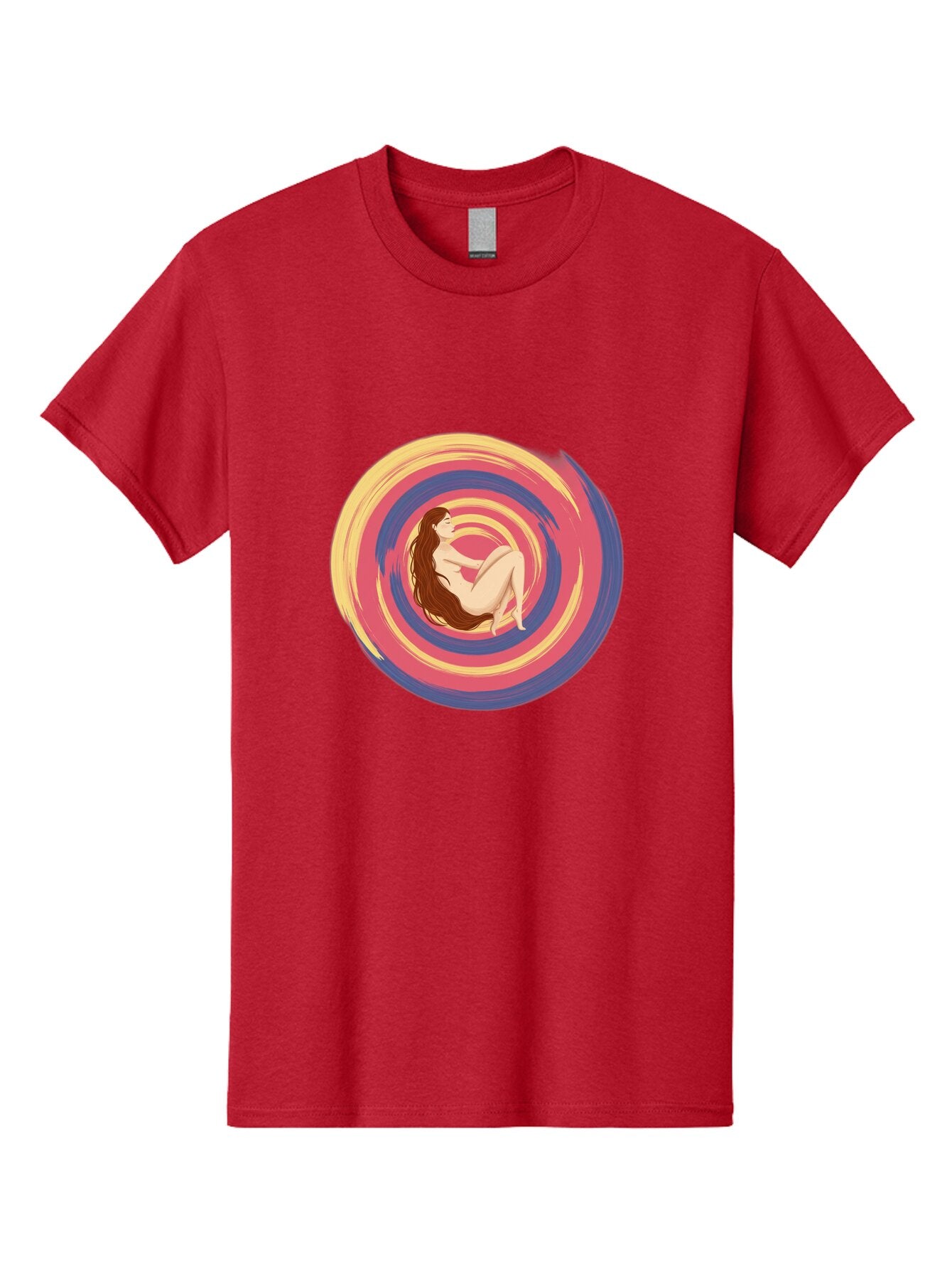 Woman-In-Swirl Men'S Graphic Tee, 100% Cotton, Comfortable Casual Summer Wear, Machine Washable, Vintage Camera, Old Camera, Antique Camera, Black Camera, Classic Photography, Photography Equipment, Nostalgic Device, Film Camera, Camera Art Baq228 8