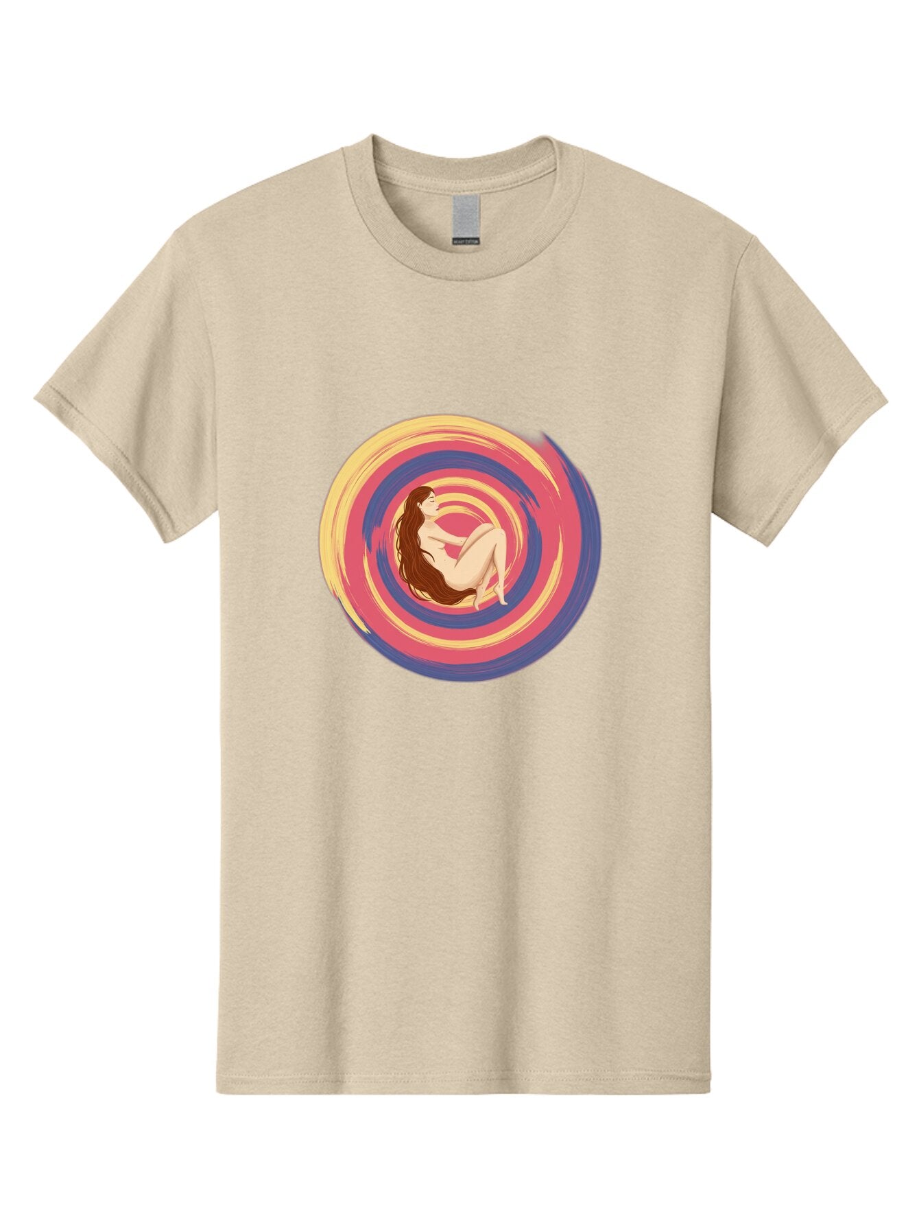 Woman-In-Swirl Men'S Graphic Tee, 100% Cotton, Comfortable Casual Summer Wear, Machine Washable, Vintage Camera, Old Camera, Antique Camera, Black Camera, Classic Photography, Photography Equipment, Nostalgic Device, Film Camera, Camera Art Baq228 2