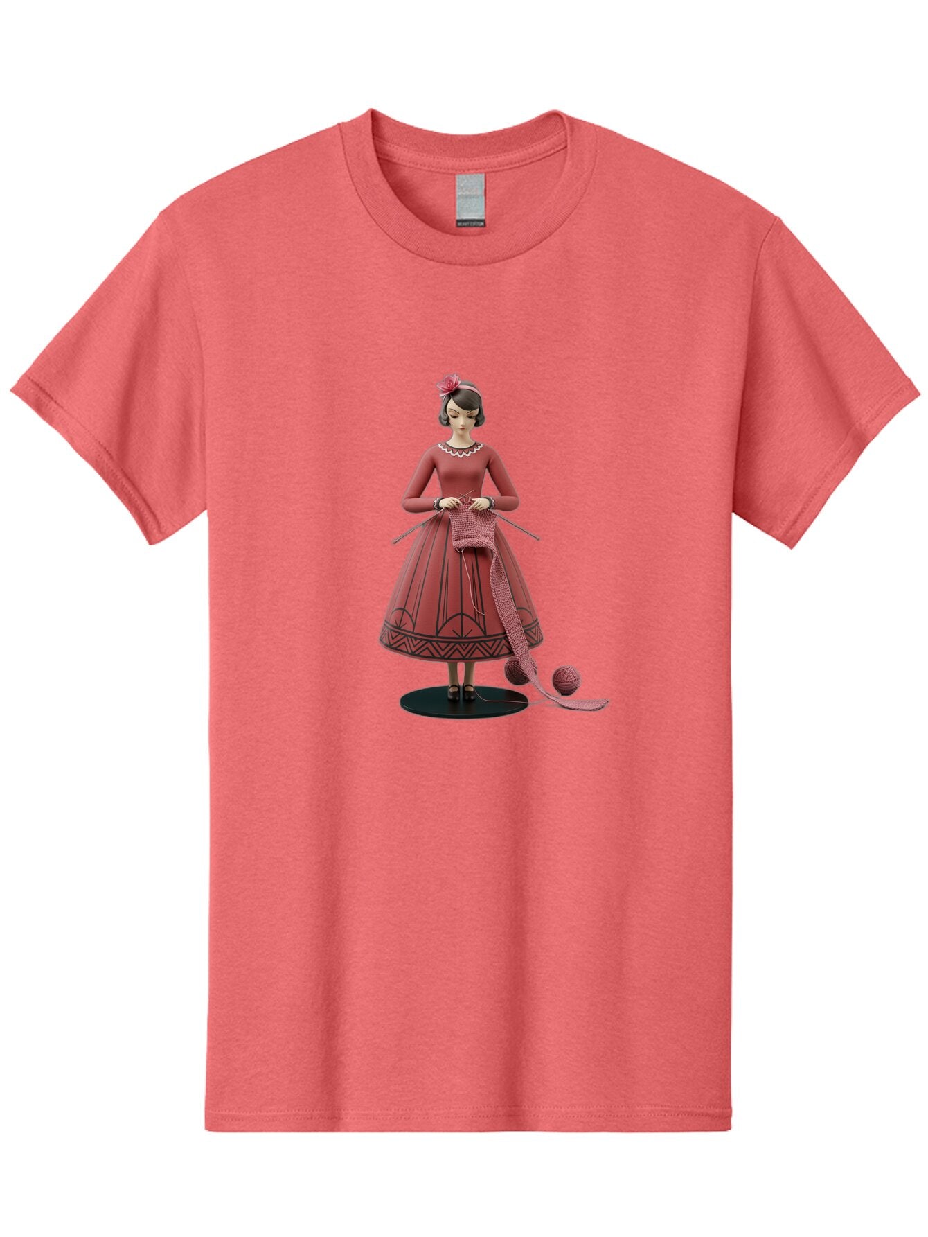 Woman-Knitting Men'S Graphic Tee, 100% Cotton, Comfortable Casual Summer Wear, Machine Washable, Vintage Camera, Old Camera, Antique Camera, Black Camera, Classic Photography, Photography Equipment, Nostalgic Device, Film Camera, Camera Art Baq230 10
