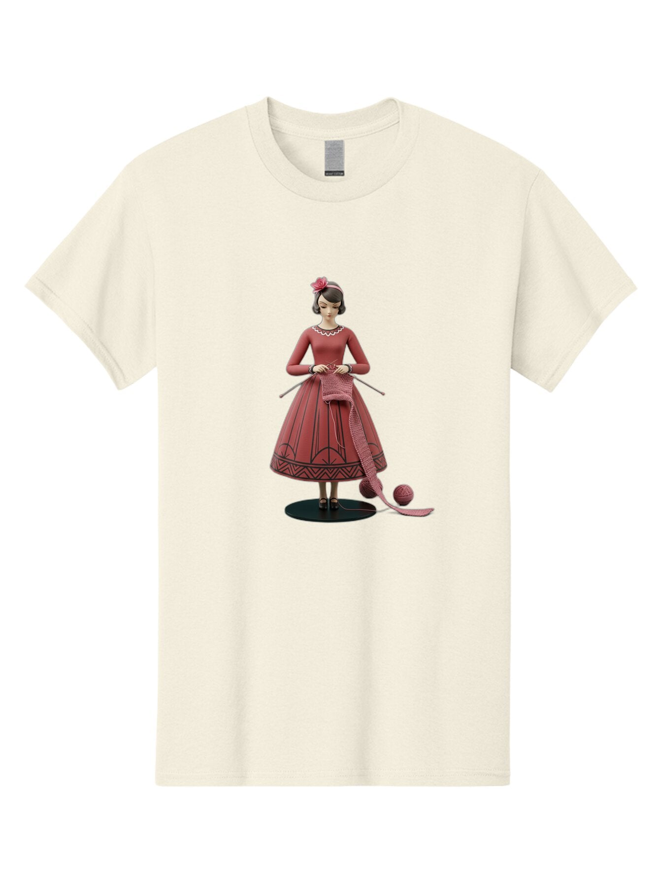 Woman-Knitting Men'S Graphic Tee, 100% Cotton, Comfortable Casual Summer Wear, Machine Washable, Vintage Camera, Old Camera, Antique Camera, Black Camera, Classic Photography, Photography Equipment, Nostalgic Device, Film Camera, Camera Art Baq230 14