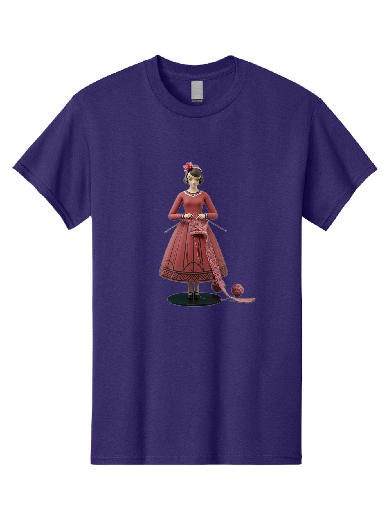 Woman-Knitting Men'S Graphic Tee, 100% Cotton, Comfortable Casual Summer Wear, Machine Washable, Vintage Camera, Old Camera, Antique Camera, Black Camera, Classic Photography, Photography Equipment, Nostalgic Device, Film Camera, Camera Art Baq230 13