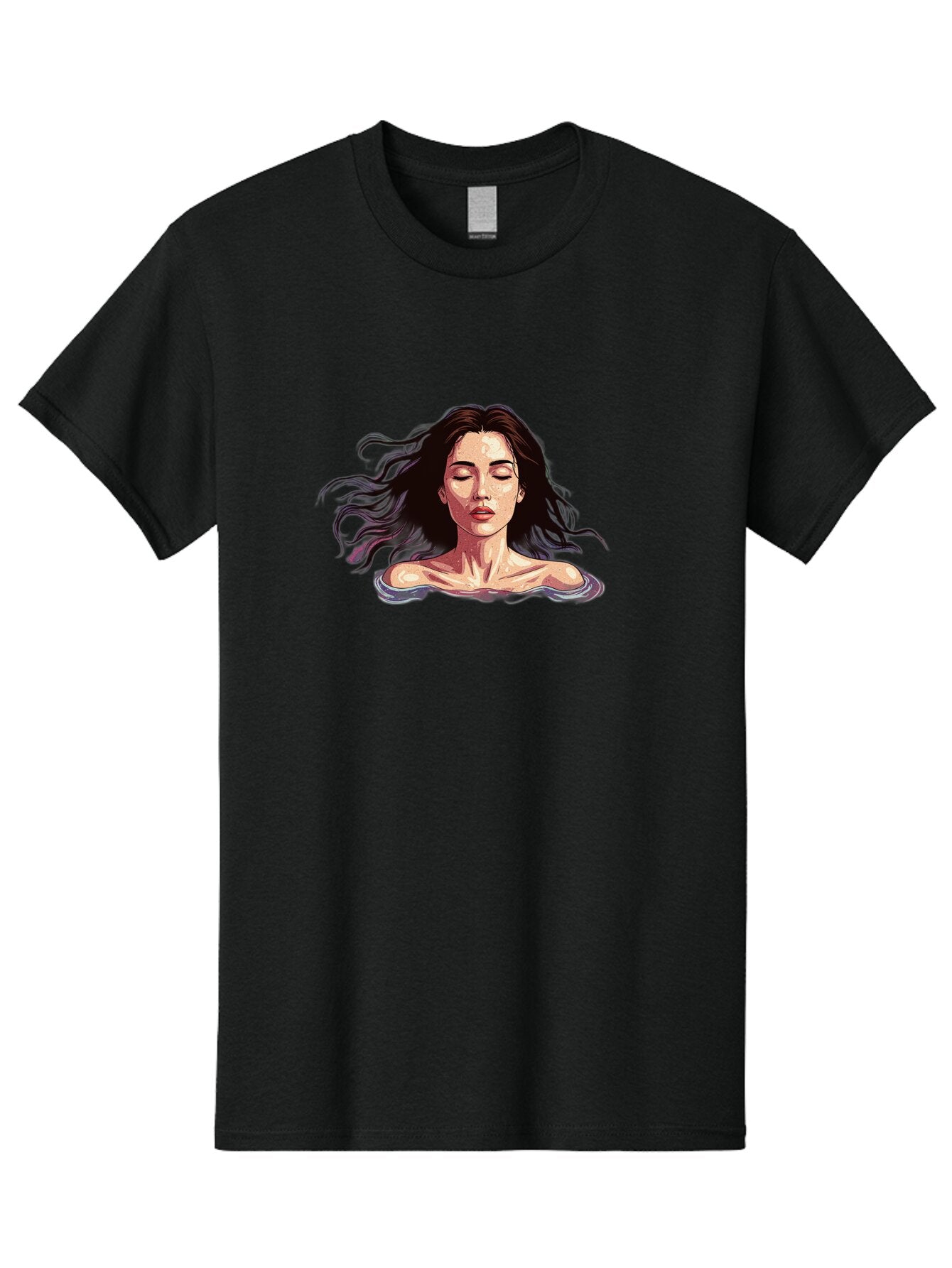 Woman-Rising-From-Water Men'S Graphic Tee, 100% Cotton, Comfortable Casual Summer Wear, Machine Washable, Vintage Camera, Old Camera, Antique Camera, Black Camera, Classic Photography, Photography Equipment, Nostalgic Device, Film Camera, Baq232 14