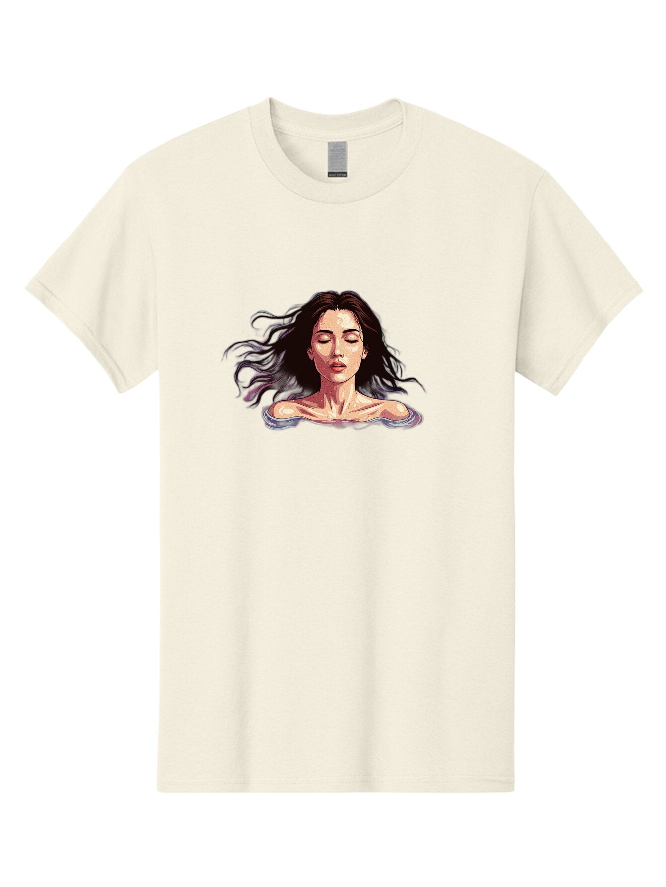 Woman-Rising-From-Water Men'S Graphic Tee, 100% Cotton, Comfortable Casual Summer Wear, Machine Washable, Vintage Camera, Old Camera, Antique Camera, Black Camera, Classic Photography, Photography Equipment, Nostalgic Device, Film Camera, Baq232 5