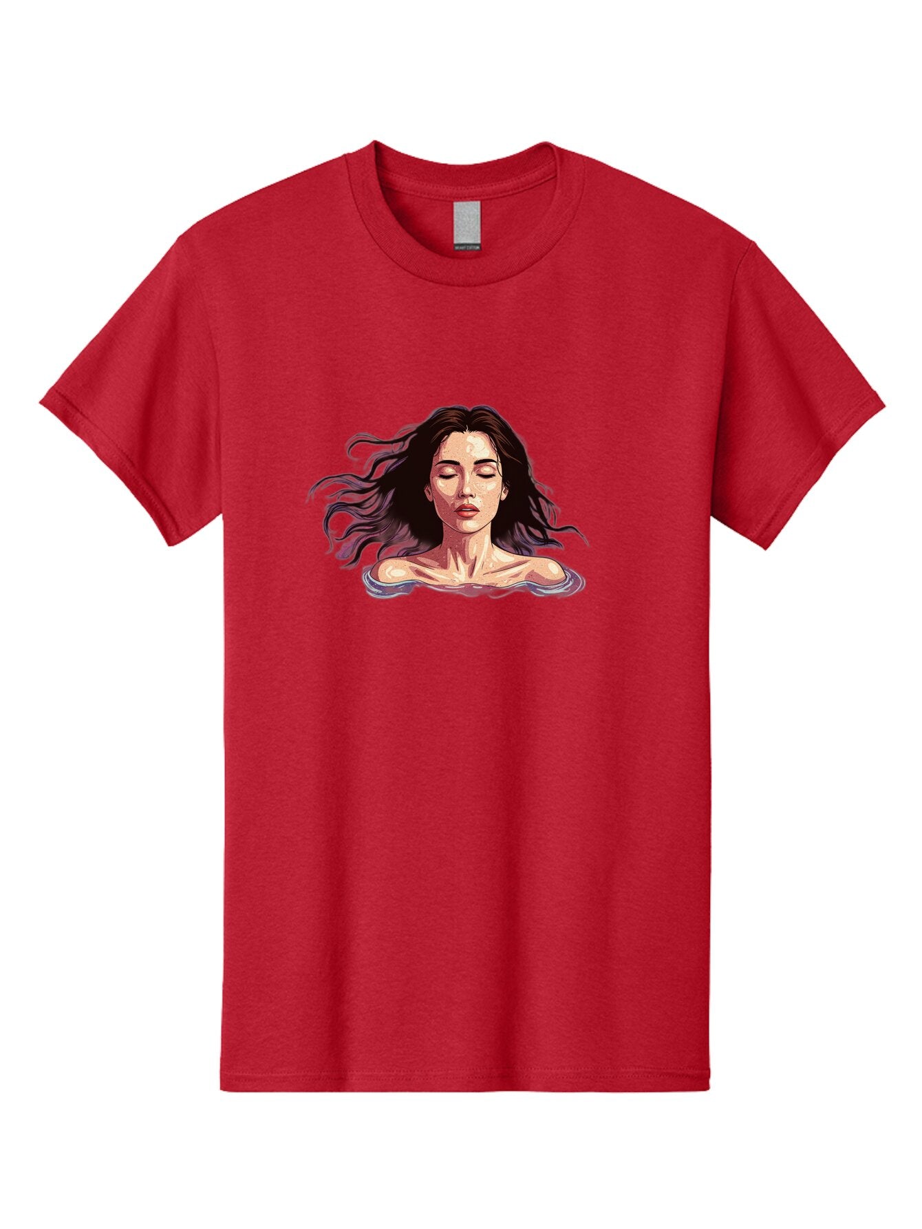 Woman-Rising-From-Water Men'S Graphic Tee, 100% Cotton, Comfortable Casual Summer Wear, Machine Washable, Vintage Camera, Old Camera, Antique Camera, Black Camera, Classic Photography, Photography Equipment, Nostalgic Device, Film Camera, Baq232 9