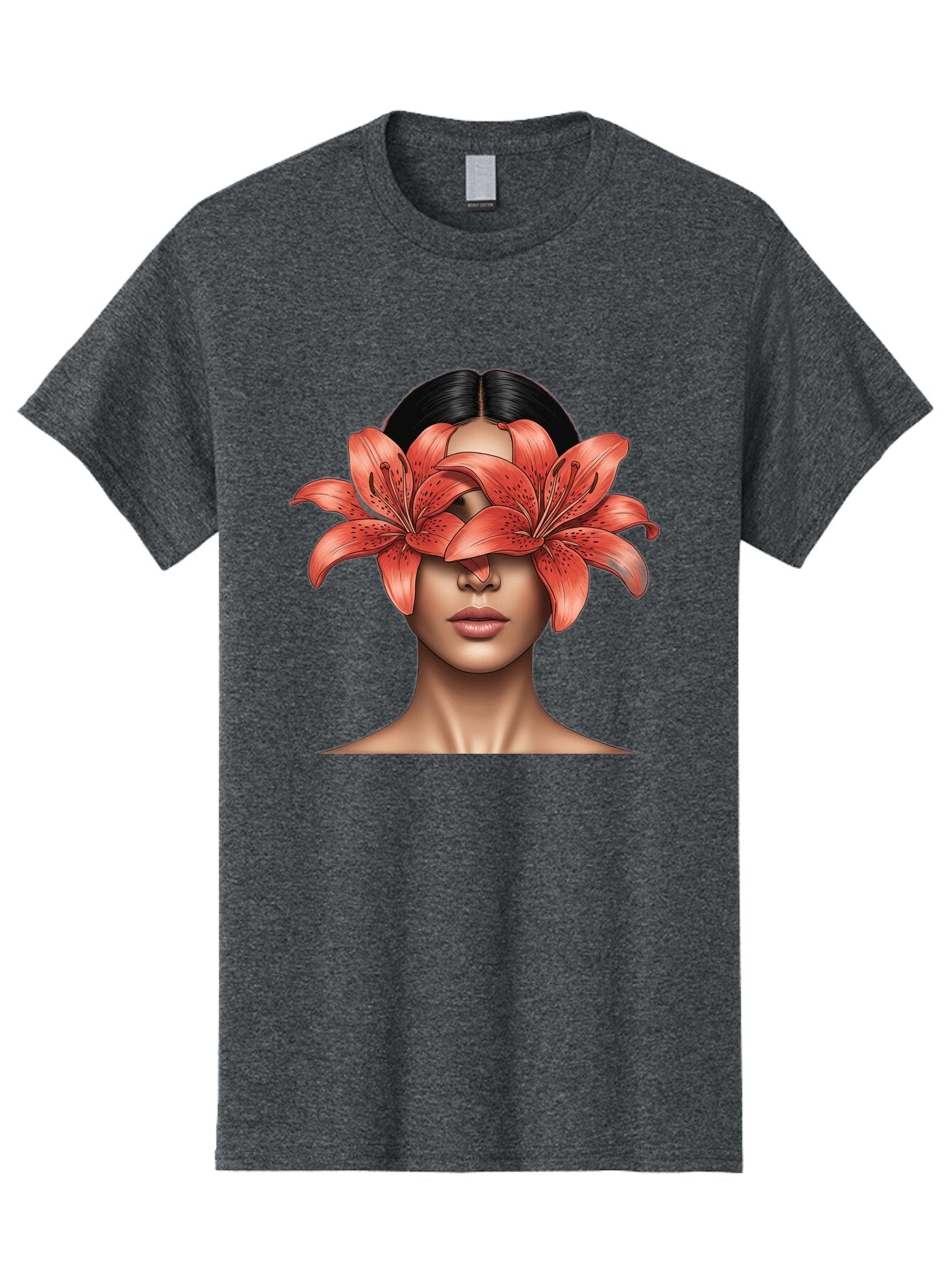 Woman-With-Lilies Men'S Graphic Tee, 100% Cotton, Comfortable Casual Summer Wear, Machine Washable, Vintage Camera, Old Camera, Antique Camera, Black Camera, Classic Photography, Photography Equipment, Nostalgic Device, Film Camera, Camera Art Baq233 5