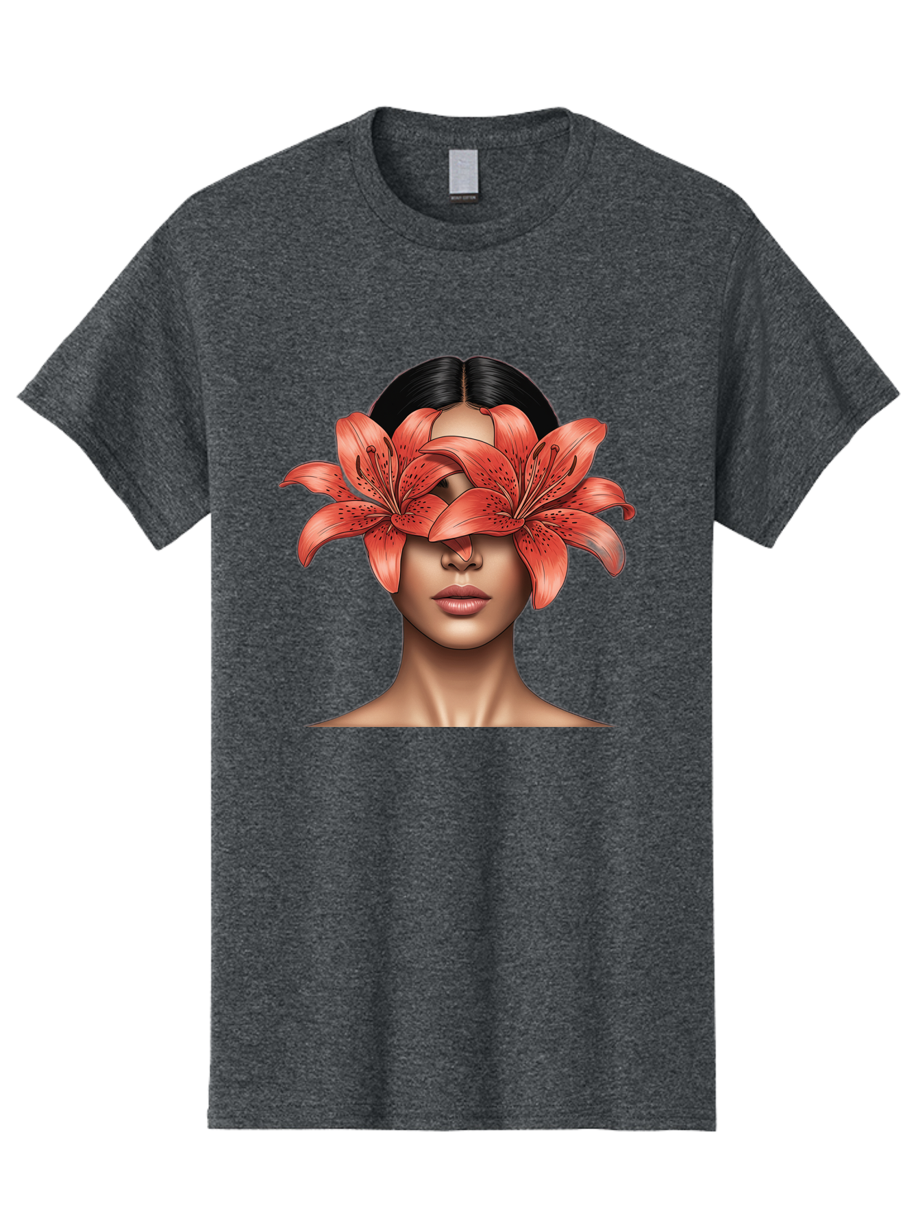 Woman-With-Lilies Men'S Graphic Tee, 100% Cotton, Comfortable Casual Summer Wear, Machine Washable, Vintage Camera, Old Camera, Antique Camera, Black Camera, Classic Photography, Photography Equipment, Nostalgic Device, Film Camera, Camera Art Baq233 10