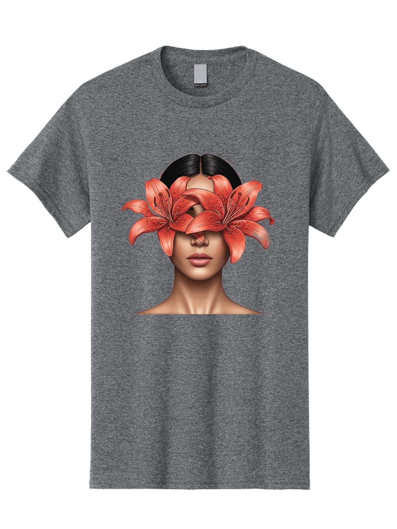 Woman-With-Lilies Men'S Graphic Tee, 100% Cotton, Comfortable Casual Summer Wear, Machine Washable, Vintage Camera, Old Camera, Antique Camera, Black Camera, Classic Photography, Photography Equipment, Nostalgic Device, Film Camera, Camera Art Baq233 6
