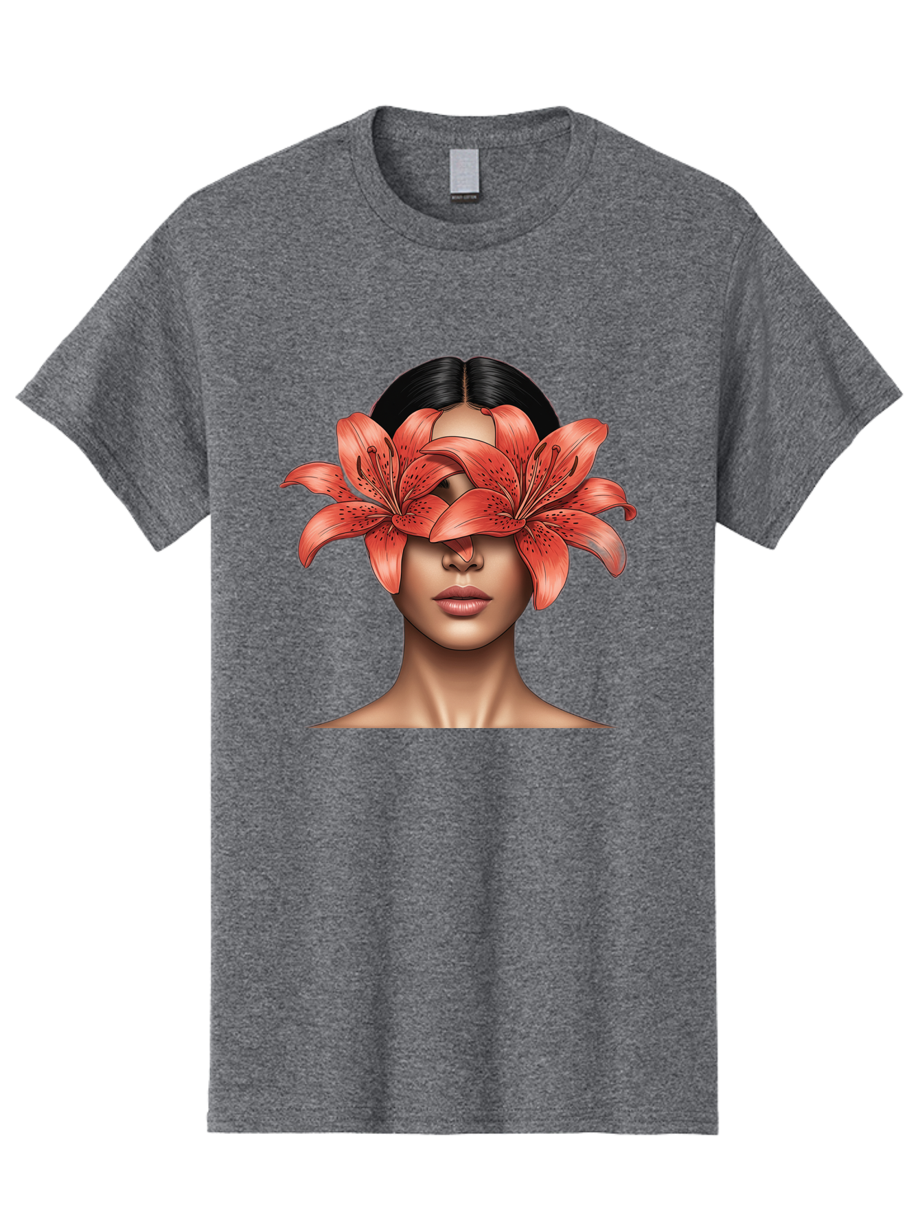 Woman-With-Lilies Men'S Graphic Tee, 100% Cotton, Comfortable Casual Summer Wear, Machine Washable, Vintage Camera, Old Camera, Antique Camera, Black Camera, Classic Photography, Photography Equipment, Nostalgic Device, Film Camera, Camera Art Baq233
