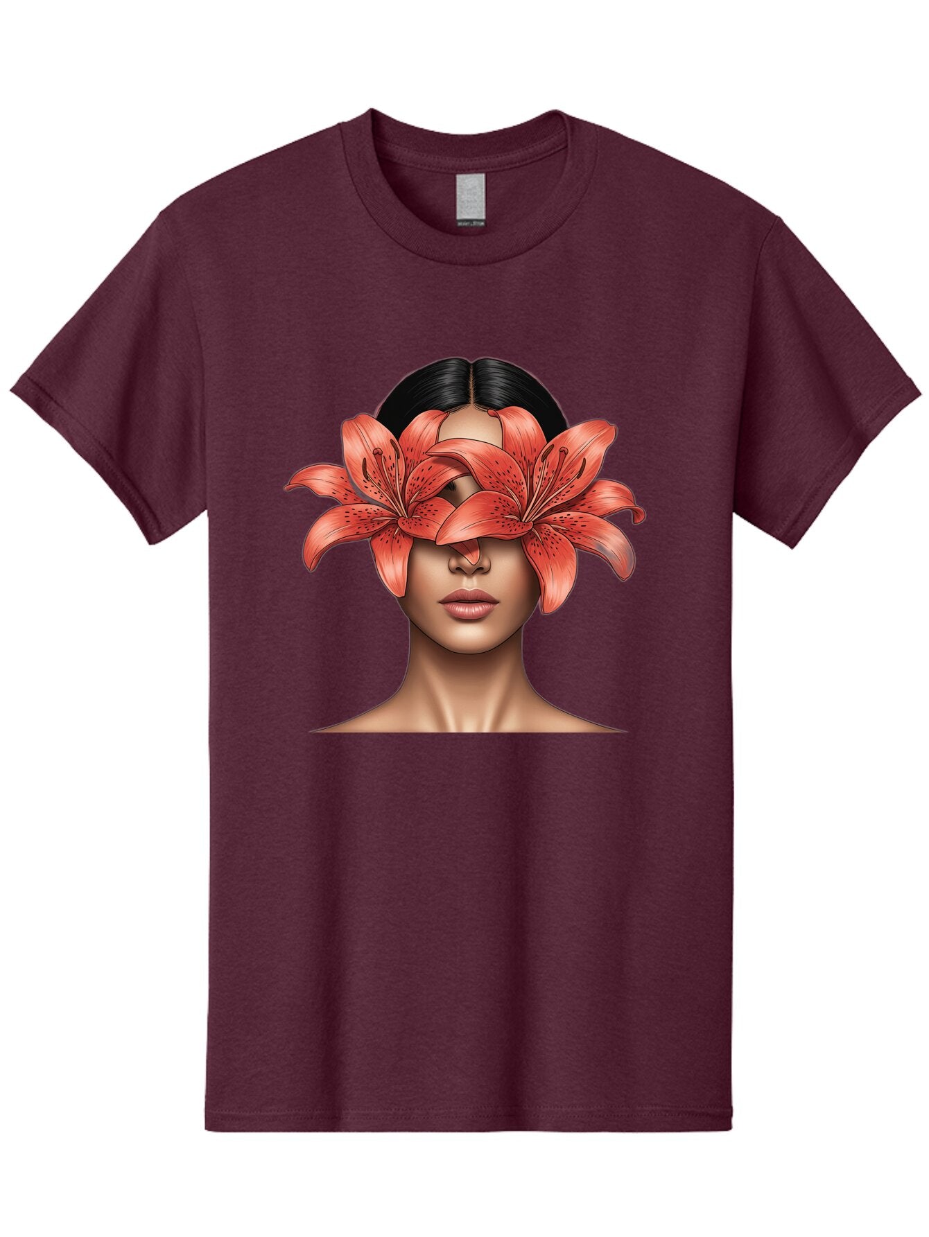 Woman-With-Lilies Men'S Graphic Tee, 100% Cotton, Comfortable Casual Summer Wear, Machine Washable, Vintage Camera, Old Camera, Antique Camera, Black Camera, Classic Photography, Photography Equipment, Nostalgic Device, Film Camera, Camera Art Baq233 7