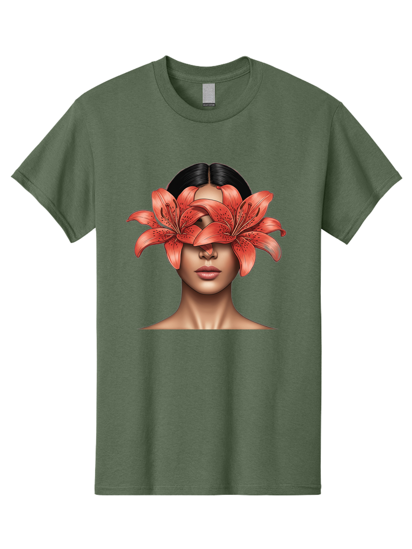Woman-With-Lilies Men'S Graphic Tee, 100% Cotton, Comfortable Casual Summer Wear, Machine Washable, Vintage Camera, Old Camera, Antique Camera, Black Camera, Classic Photography, Photography Equipment, Nostalgic Device, Film Camera, Camera Art Baq233 6