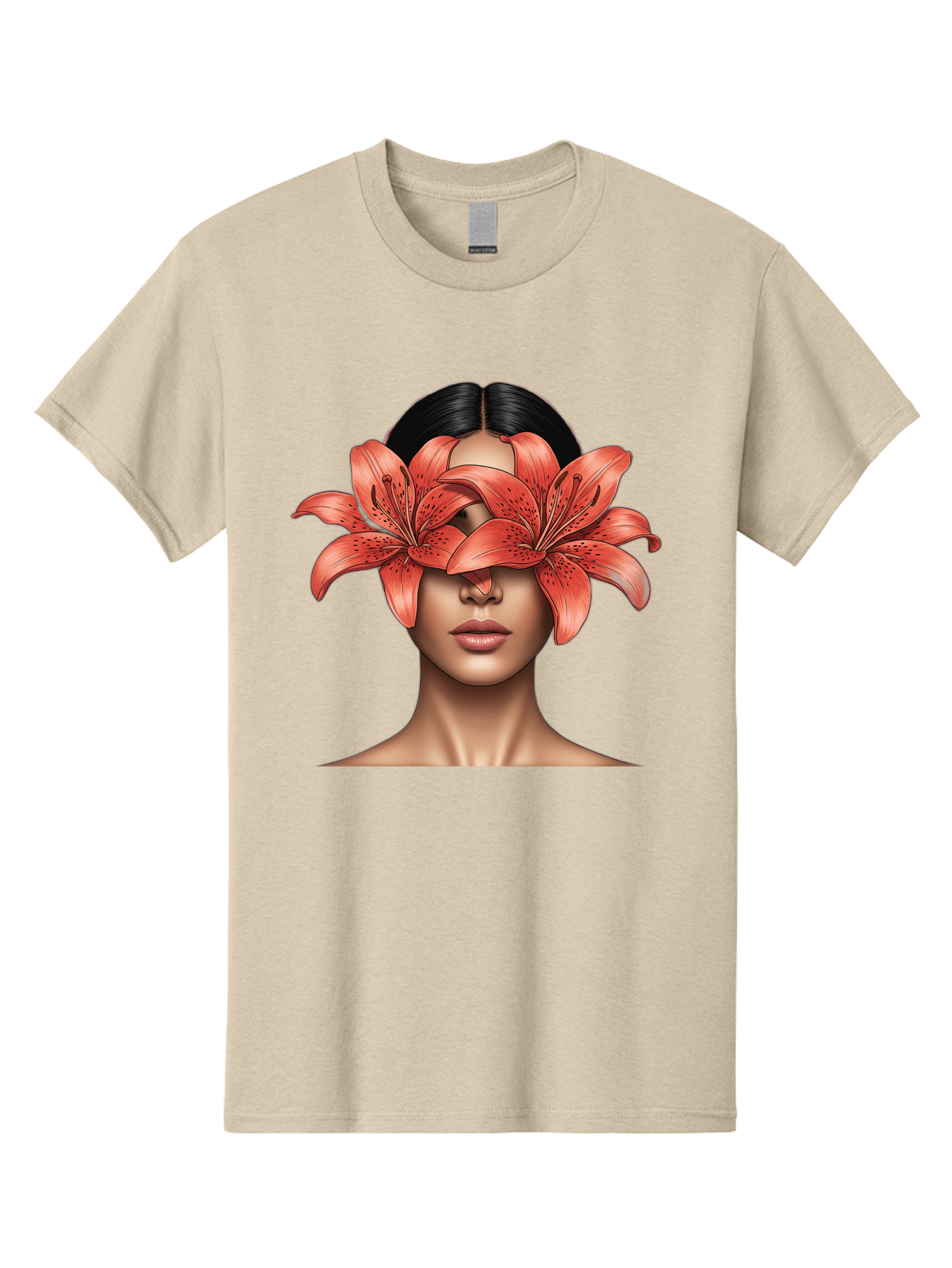 Woman-With-Lilies Men'S Graphic Tee, 100% Cotton, Comfortable Casual Summer Wear, Machine Washable, Vintage Camera, Old Camera, Antique Camera, Black Camera, Classic Photography, Photography Equipment, Nostalgic Device, Film Camera, Camera Art Baq233