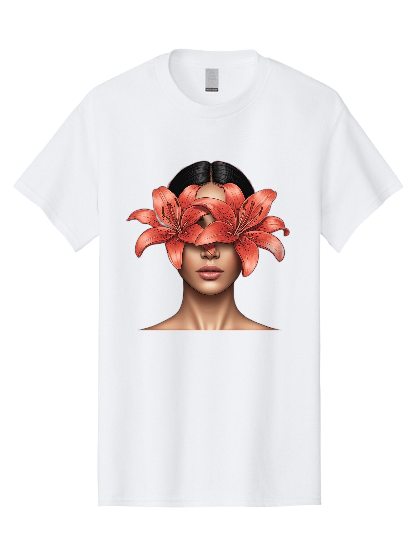 Woman-With-Lilies Men'S Graphic Tee, 100% Cotton, Comfortable Casual Summer Wear, Machine Washable, Vintage Camera, Old Camera, Antique Camera, Black Camera, Classic Photography, Photography Equipment, Nostalgic Device, Film Camera, Camera Art Baq233 3