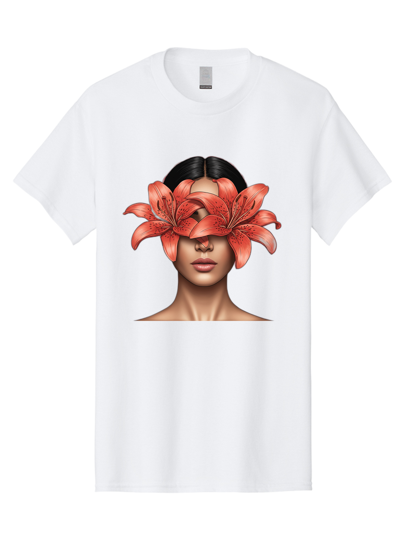 Woman-With-Lilies Men'S Graphic Tee, 100% Cotton, Comfortable Casual Summer Wear, Machine Washable, Vintage Camera, Old Camera, Antique Camera, Black Camera, Classic Photography, Photography Equipment, Nostalgic Device, Film Camera, Camera Art Baq233 8