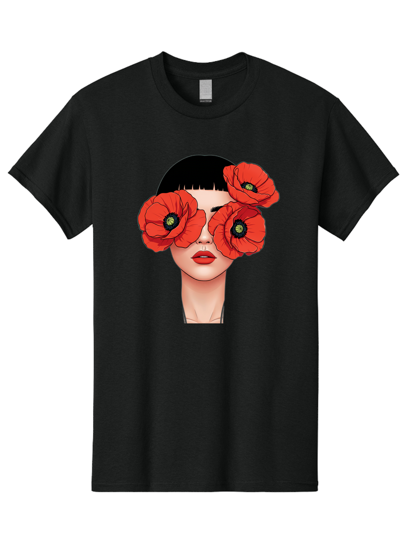 Woman-With-Poppies Men'S Graphic Tee, 100% Cotton, Comfortable Casual Summer Wear, Machine Washable, Vintage Camera, Old Camera, Antique Camera, Black Camera, Classic Photography, Photography Equipment, Nostalgic Device, Film Camera, Baq234 13