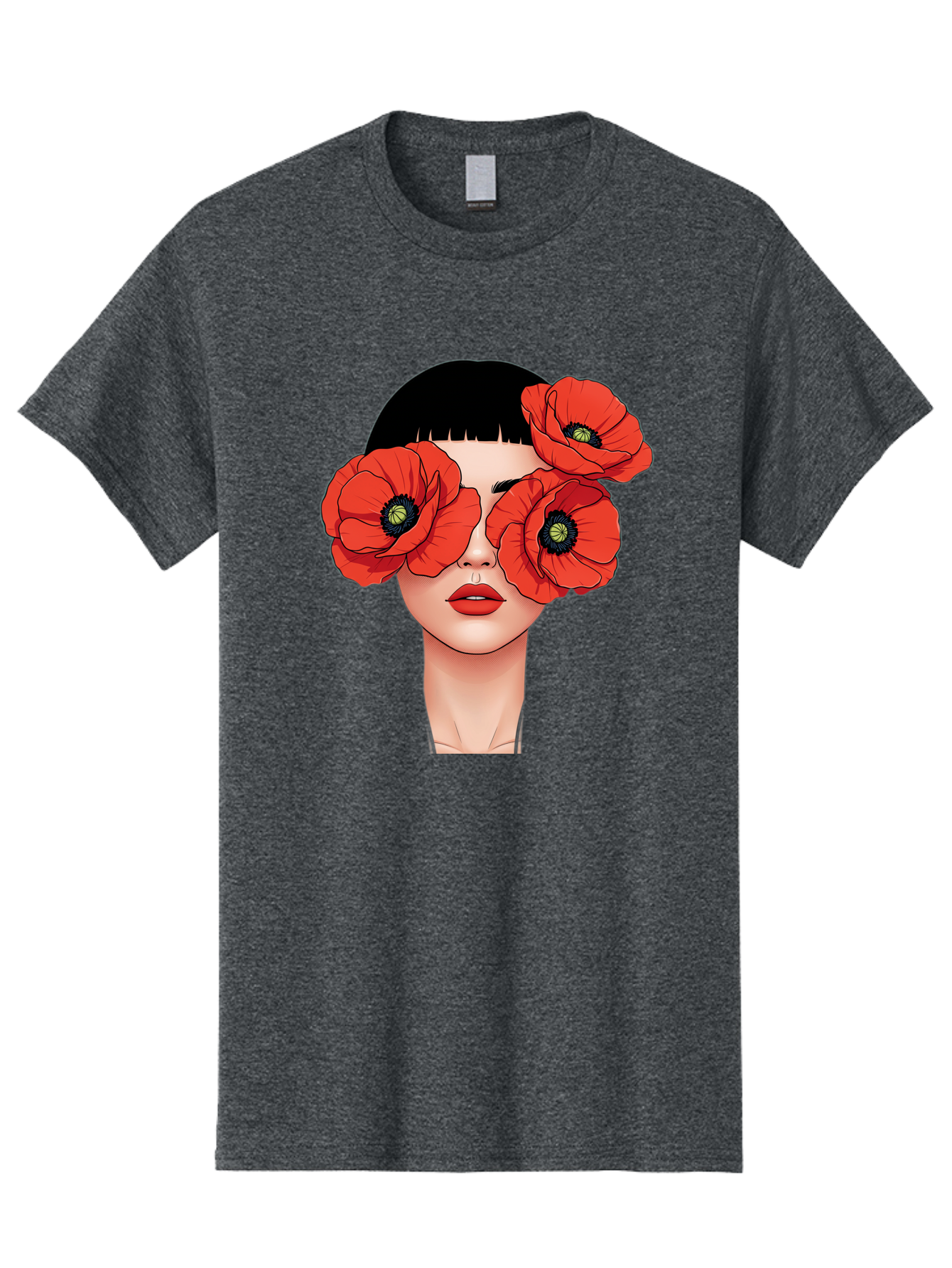 Woman-With-Poppies Men'S Graphic Tee, 100% Cotton, Comfortable Casual Summer Wear, Machine Washable, Vintage Camera, Old Camera, Antique Camera, Black Camera, Classic Photography, Photography Equipment, Nostalgic Device, Film Camera, Baq234 14