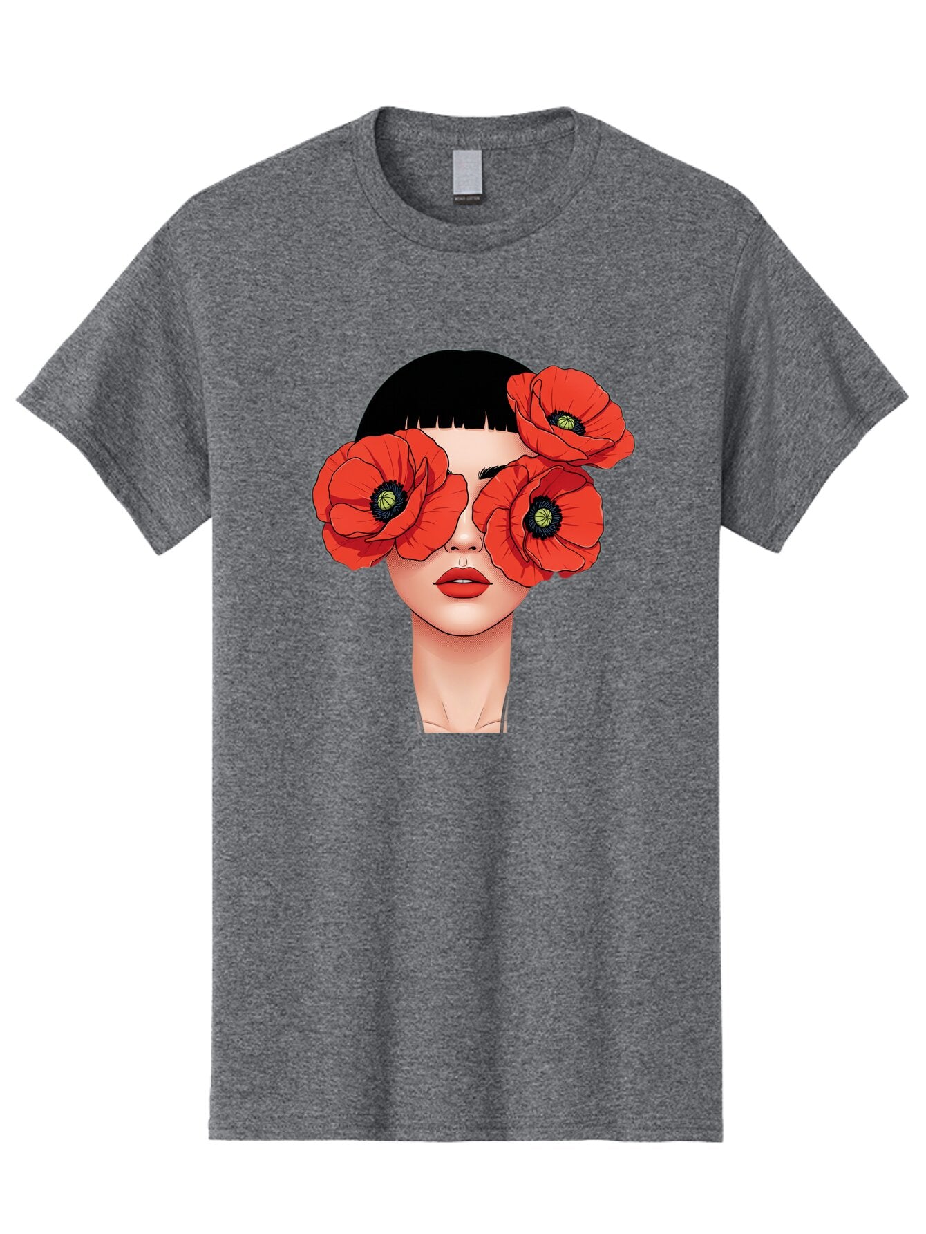 Woman-With-Poppies Men'S Graphic Tee, 100% Cotton, Comfortable Casual Summer Wear, Machine Washable, Vintage Camera, Old Camera, Antique Camera, Black Camera, Classic Photography, Photography Equipment, Nostalgic Device, Film Camera, Baq234 15