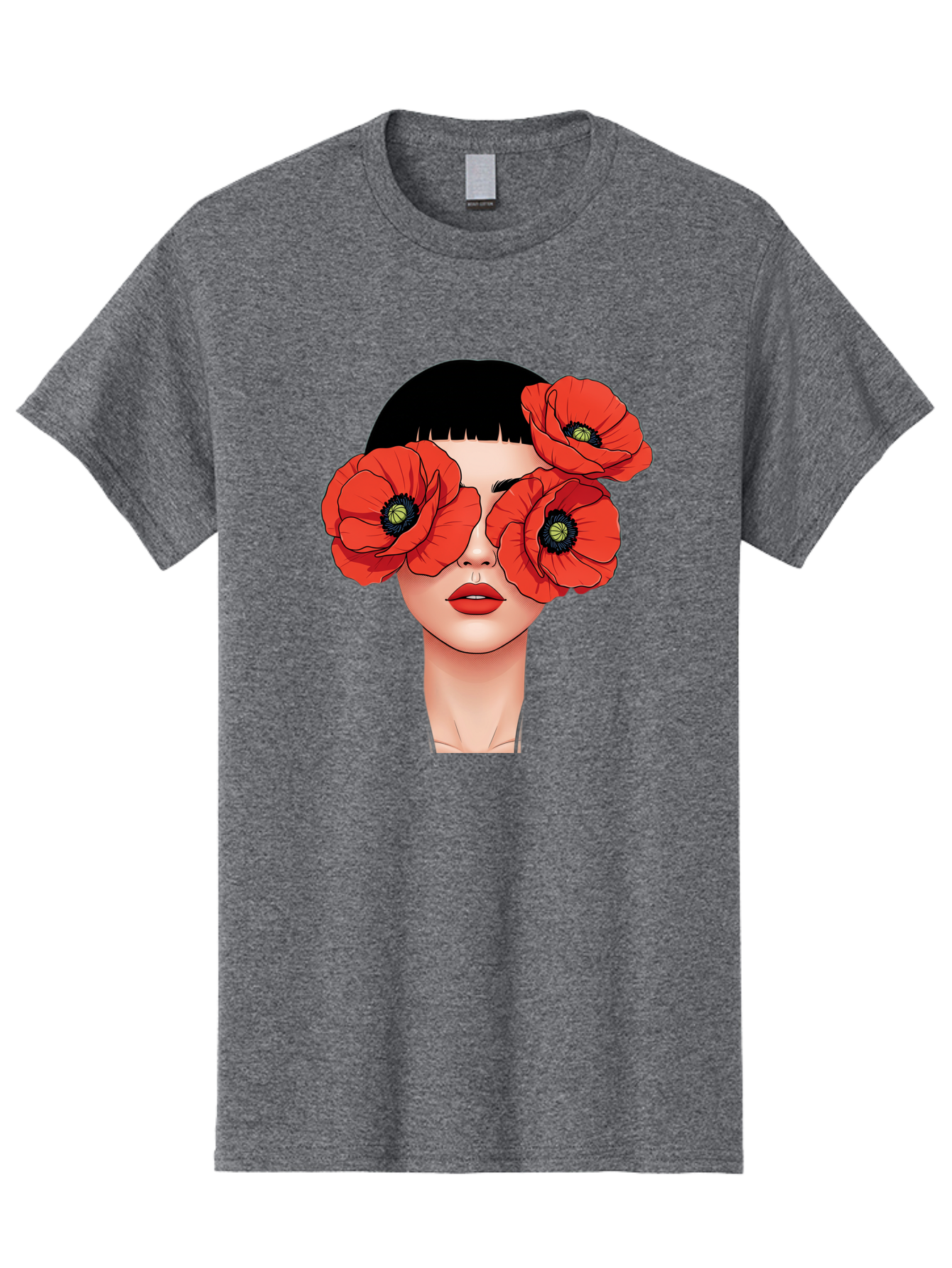 Woman-With-Poppies Men'S Graphic Tee, 100% Cotton, Comfortable Casual Summer Wear, Machine Washable, Vintage Camera, Old Camera, Antique Camera, Black Camera, Classic Photography, Photography Equipment, Nostalgic Device, Film Camera, Baq234 11