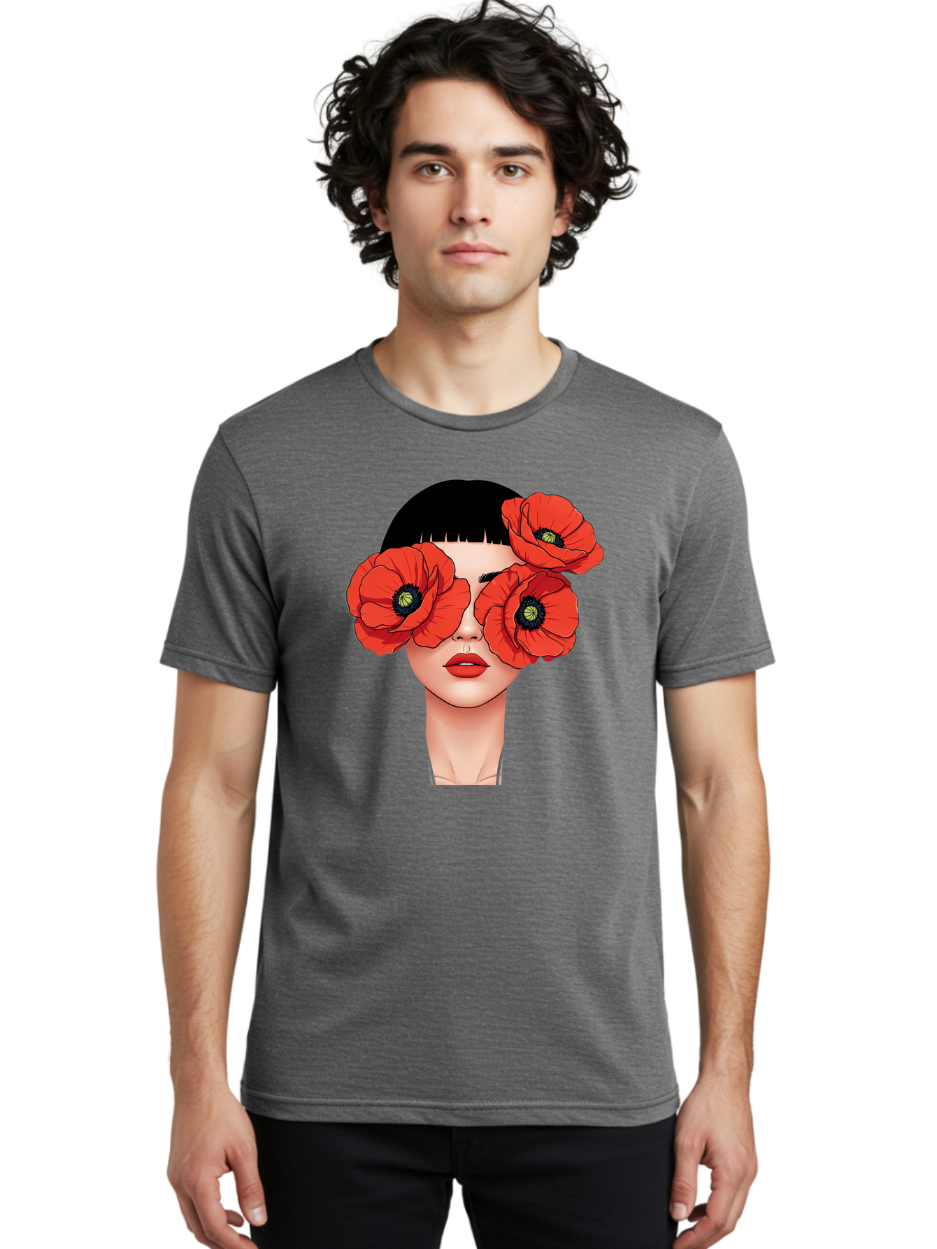 Woman-With-Poppies Men'S Graphic Tee, 100% Cotton, Comfortable Casual Summer Wear, Machine Washable, Vintage Camera, Old Camera, Antique Camera, Black Camera, Classic Photography, Photography Equipment, Nostalgic Device, Film Camera, Baq234 26