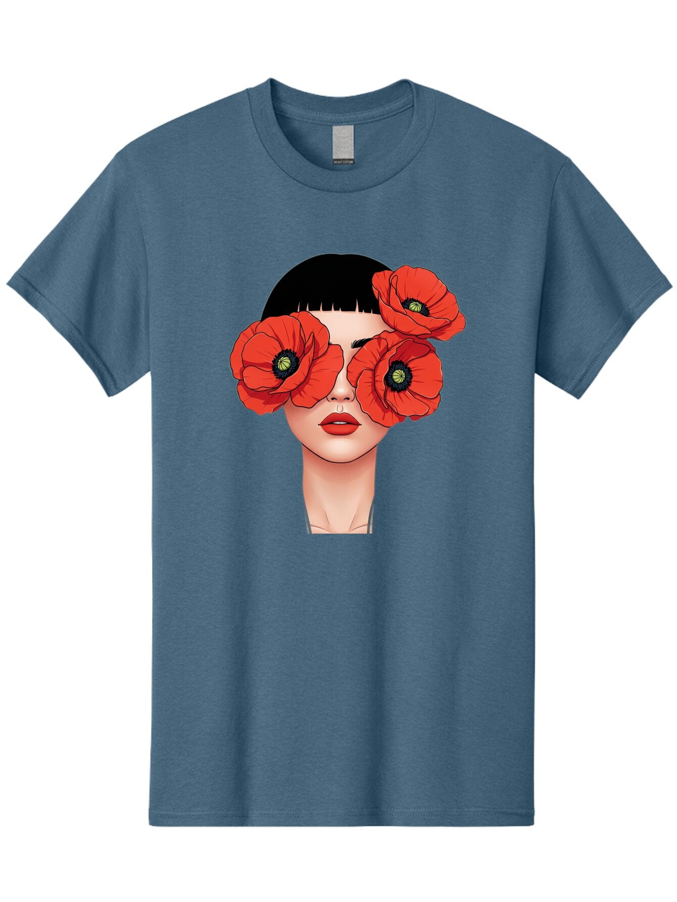 Woman-With-Poppies Men'S Graphic Tee, 100% Cotton, Comfortable Casual Summer Wear, Machine Washable, Vintage Camera, Old Camera, Antique Camera, Black Camera, Classic Photography, Photography Equipment, Nostalgic Device, Film Camera, Baq234 12