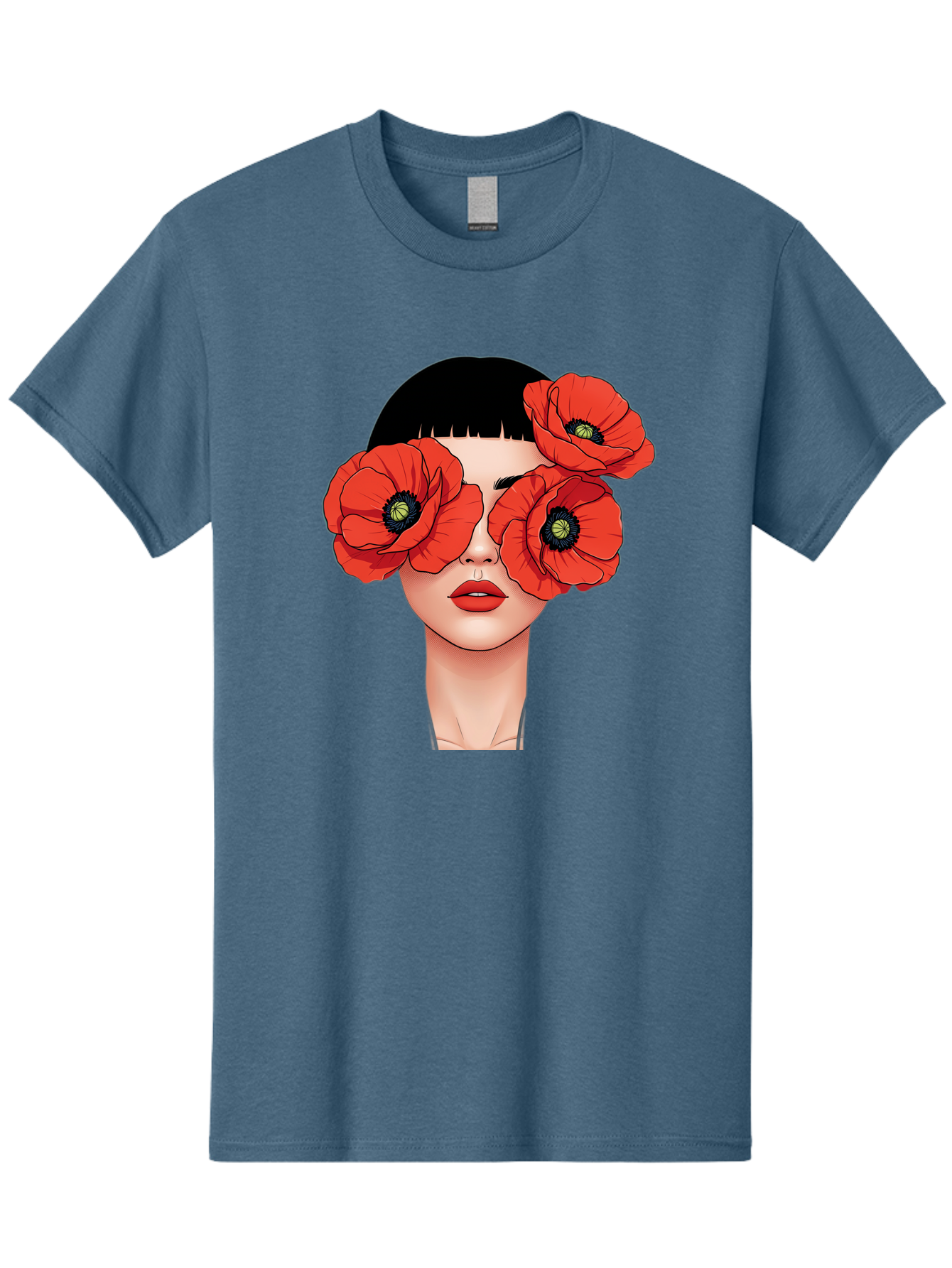 Woman-With-Poppies Men'S Graphic Tee, 100% Cotton, Comfortable Casual Summer Wear, Machine Washable, Vintage Camera, Old Camera, Antique Camera, Black Camera, Classic Photography, Photography Equipment, Nostalgic Device, Film Camera, Baq234 8