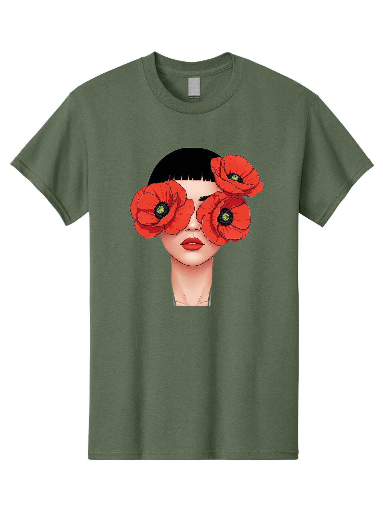 Woman-With-Poppies Men'S Graphic Tee, 100% Cotton, Comfortable Casual Summer Wear, Machine Washable, Vintage Camera, Old Camera, Antique Camera, Black Camera, Classic Photography, Photography Equipment, Nostalgic Device, Film Camera, Baq234 10