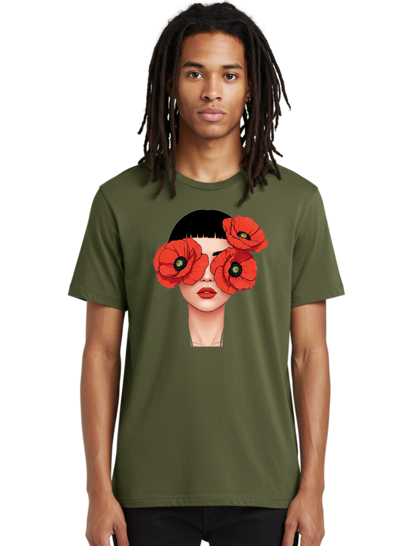 Woman-With-Poppies Men'S Graphic Tee, 100% Cotton, Comfortable Casual Summer Wear, Machine Washable, Vintage Camera, Old Camera, Antique Camera, Black Camera, Classic Photography, Photography Equipment, Nostalgic Device, Film Camera, Baq234 18