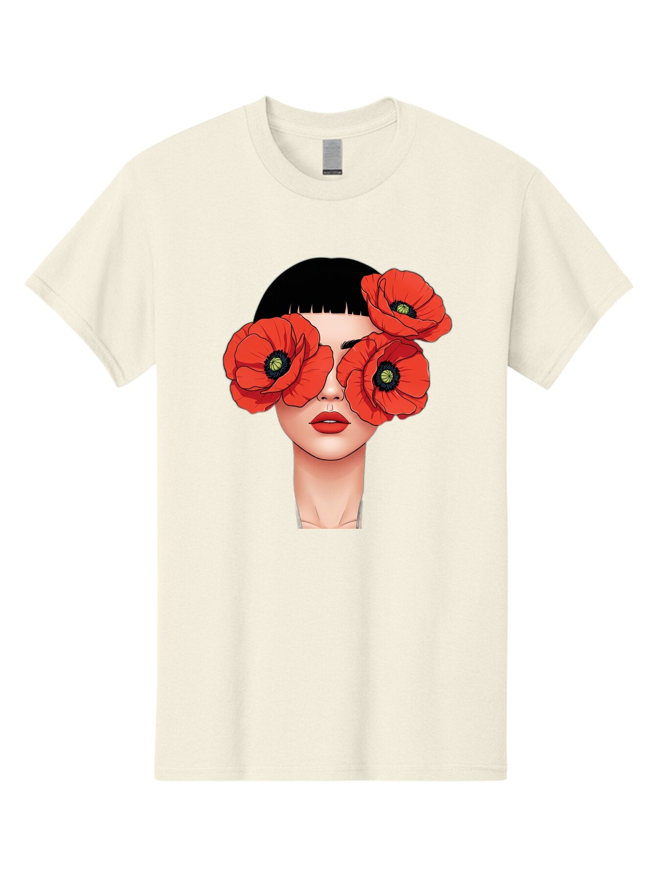 Woman-With-Poppies Men'S Graphic Tee, 100% Cotton, Comfortable Casual Summer Wear, Machine Washable, Vintage Camera, Old Camera, Antique Camera, Black Camera, Classic Photography, Photography Equipment, Nostalgic Device, Film Camera, Baq234 6