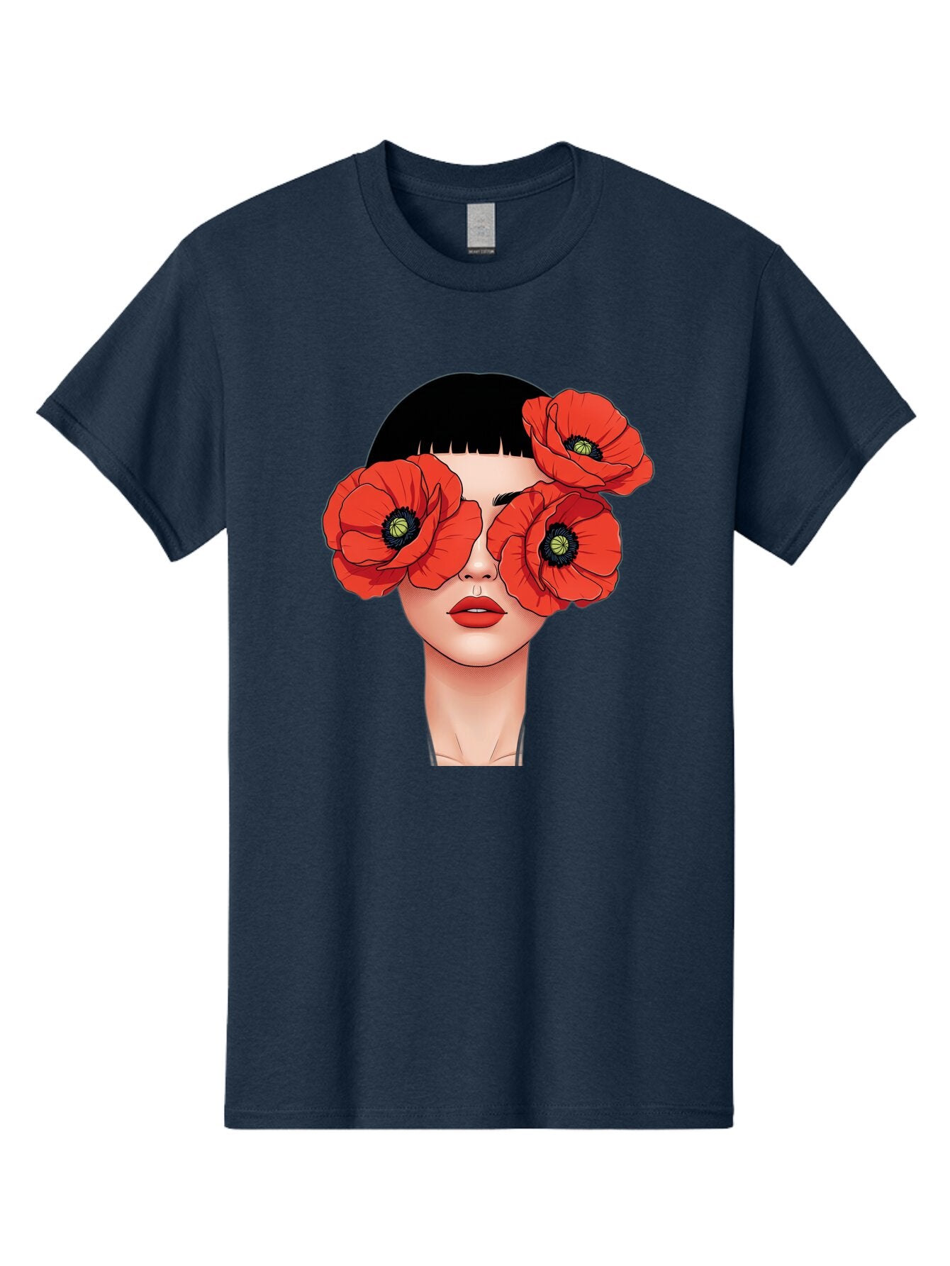 Woman-With-Poppies Men'S Graphic Tee, 100% Cotton, Comfortable Casual Summer Wear, Machine Washable, Vintage Camera, Old Camera, Antique Camera, Black Camera, Classic Photography, Photography Equipment, Nostalgic Device, Film Camera, Baq234 14