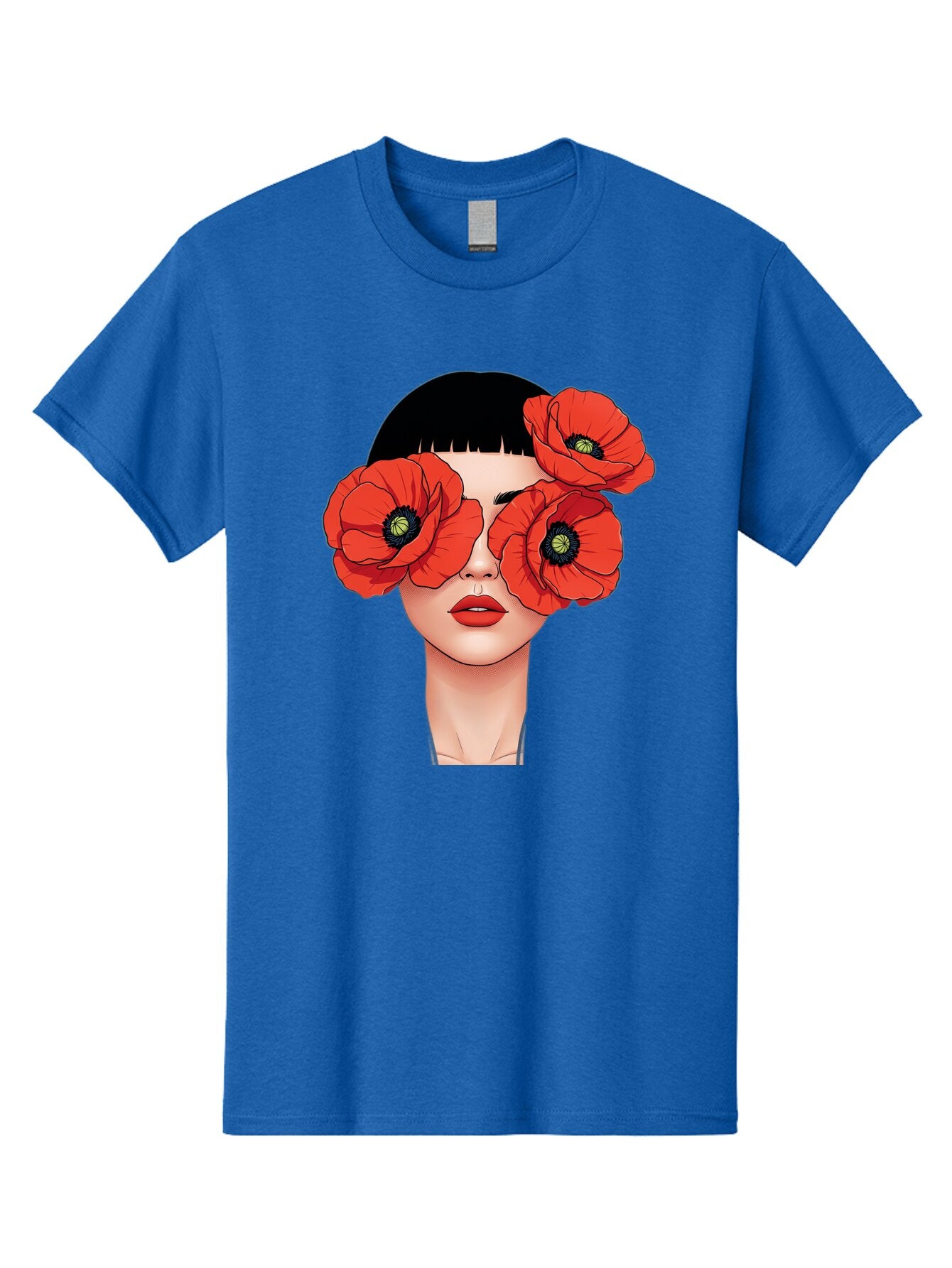 Woman-With-Poppies Men'S Graphic Tee, 100% Cotton, Comfortable Casual Summer Wear, Machine Washable, Vintage Camera, Old Camera, Antique Camera, Black Camera, Classic Photography, Photography Equipment, Nostalgic Device, Film Camera, Baq234 1