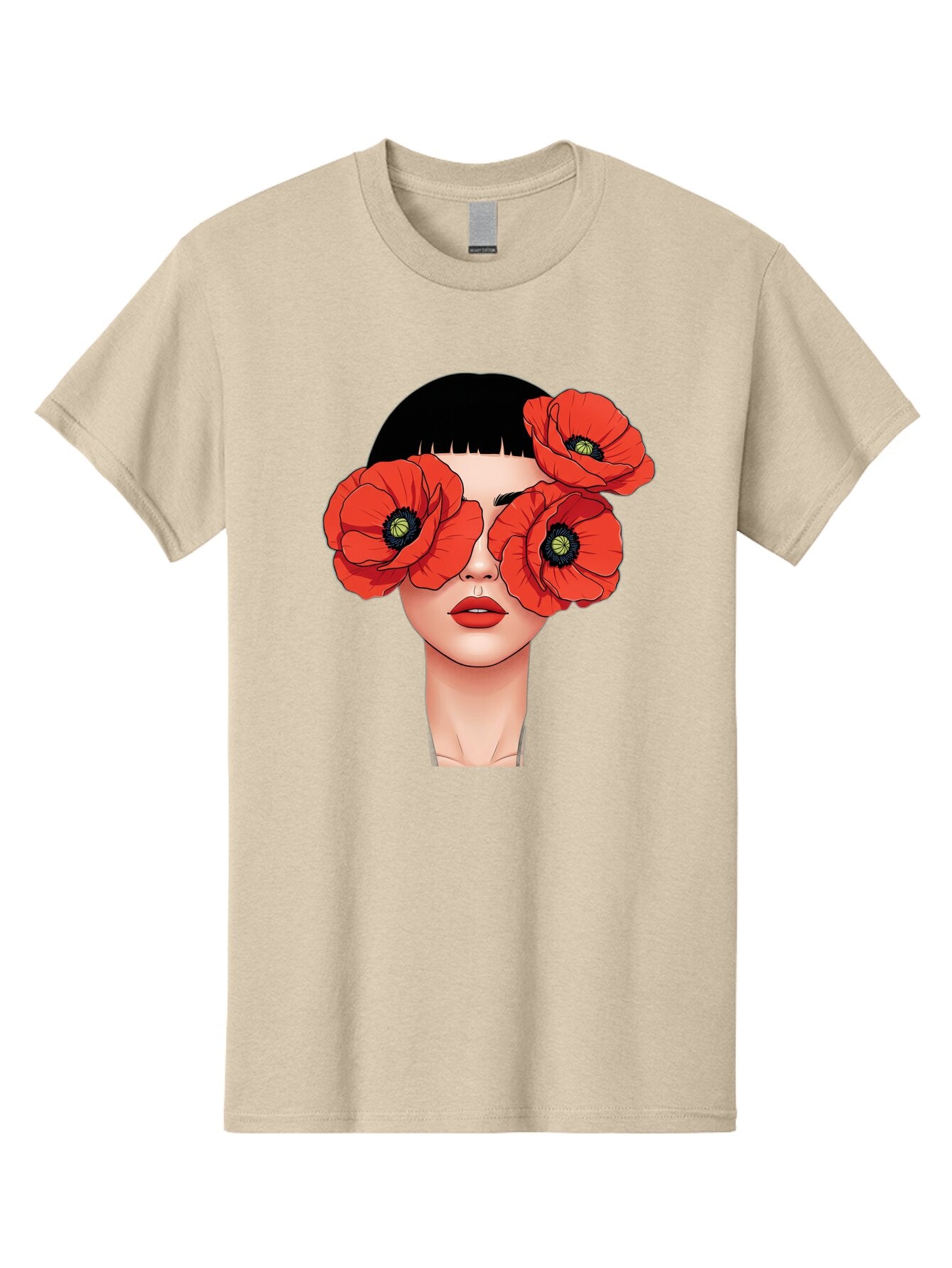 Woman-With-Poppies Men'S Graphic Tee, 100% Cotton, Comfortable Casual Summer Wear, Machine Washable, Vintage Camera, Old Camera, Antique Camera, Black Camera, Classic Photography, Photography Equipment, Nostalgic Device, Film Camera, Baq234 7