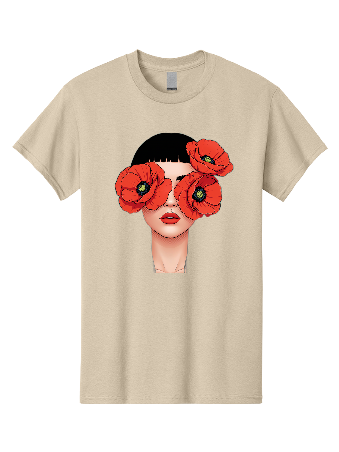 Woman-With-Poppies Men'S Graphic Tee, 100% Cotton, Comfortable Casual Summer Wear, Machine Washable, Vintage Camera, Old Camera, Antique Camera, Black Camera, Classic Photography, Photography Equipment, Nostalgic Device, Film Camera, Baq234 6