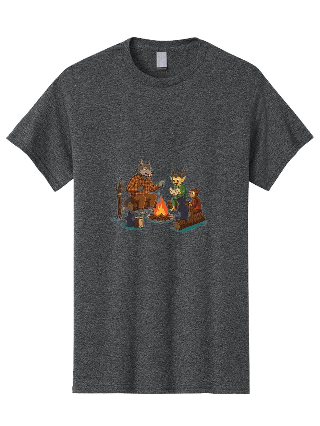 Woodland-Creatures-Camping Men'S Graphic Tee, 100% Cotton, Comfortable Casual Summer Wear, Machine Washable, Vintage Camera, Old Camera, Antique Camera, Black Camera, Classic Photography, Photography Equipment, Nostalgic Device, Film Camera, Baq236 10
