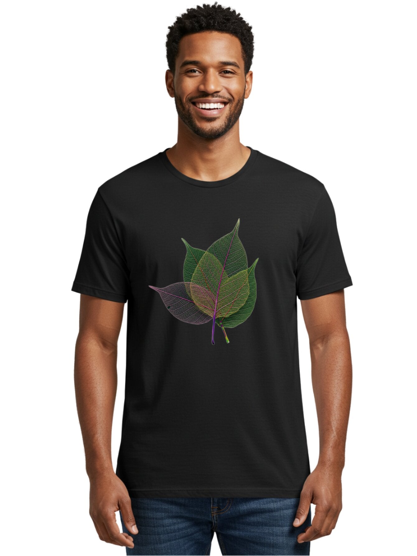 X-Ray-Leaves Men'S Graphic Tee, 100% Cotton, Comfortable Casual Summer Wear, Machine Washable, Vintage Camera, Old Camera, Antique Camera, Black Camera, Classic Photography, Photography Equipment, Nostalgic Device, Film Camera, Camera Art Baq239 21