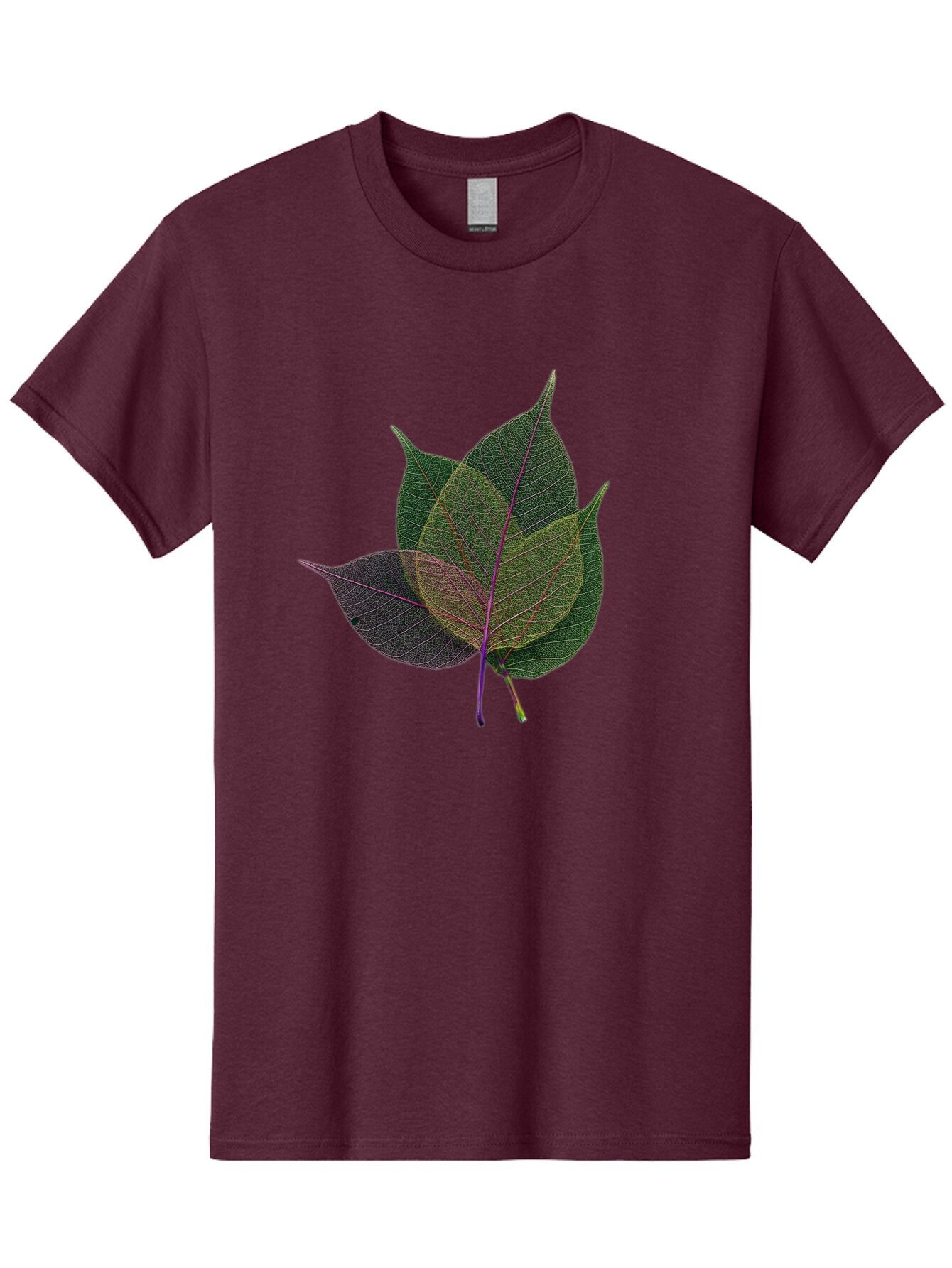 X-Ray-Leaves Men'S Graphic Tee, 100% Cotton, Comfortable Casual Summer Wear, Machine Washable, Vintage Camera, Old Camera, Antique Camera, Black Camera, Classic Photography, Photography Equipment, Nostalgic Device, Film Camera, Camera Art Baq239 7