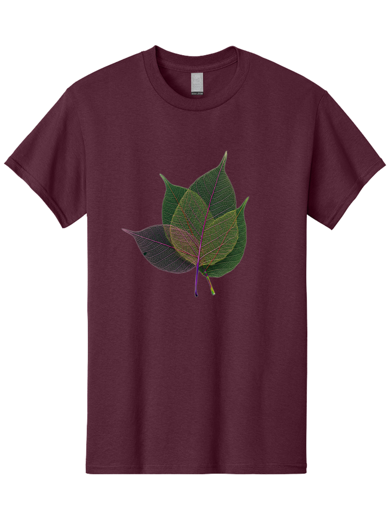 X-Ray-Leaves Men'S Graphic Tee, 100% Cotton, Comfortable Casual Summer Wear, Machine Washable, Vintage Camera, Old Camera, Antique Camera, Black Camera, Classic Photography, Photography Equipment, Nostalgic Device, Film Camera, Camera Art Baq239