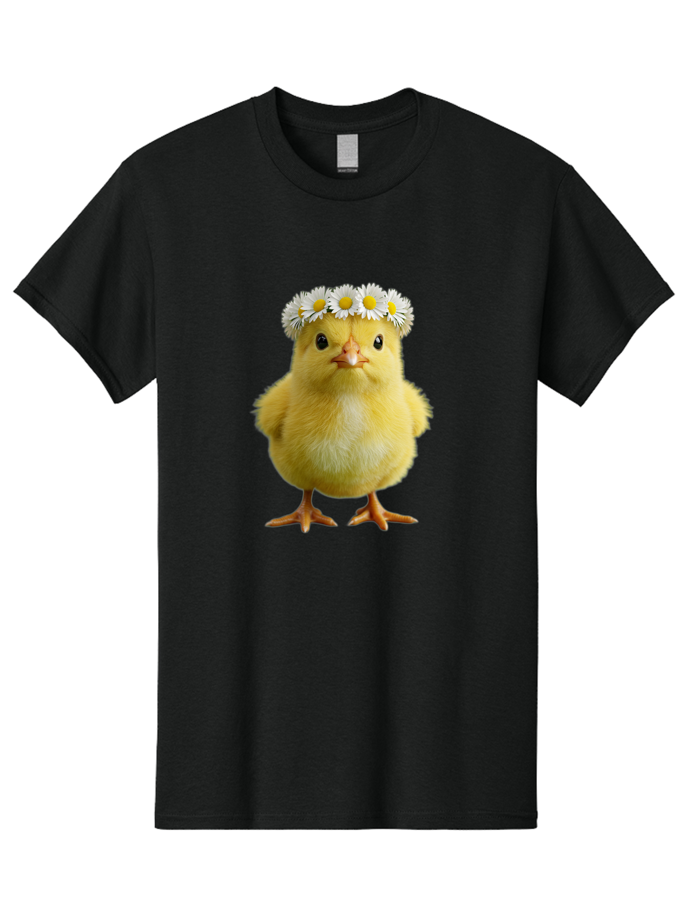 Yellow-Chick-With-Daisies Men'S Graphic Tee, 100% Cotton, Comfortable Casual Summer Wear, Machine Washable, Vintage Camera, Old Camera, Antique Camera, Black Camera, Classic Photography, Photography Equipment, Nostalgic Device, Film Camera, Baq240 13