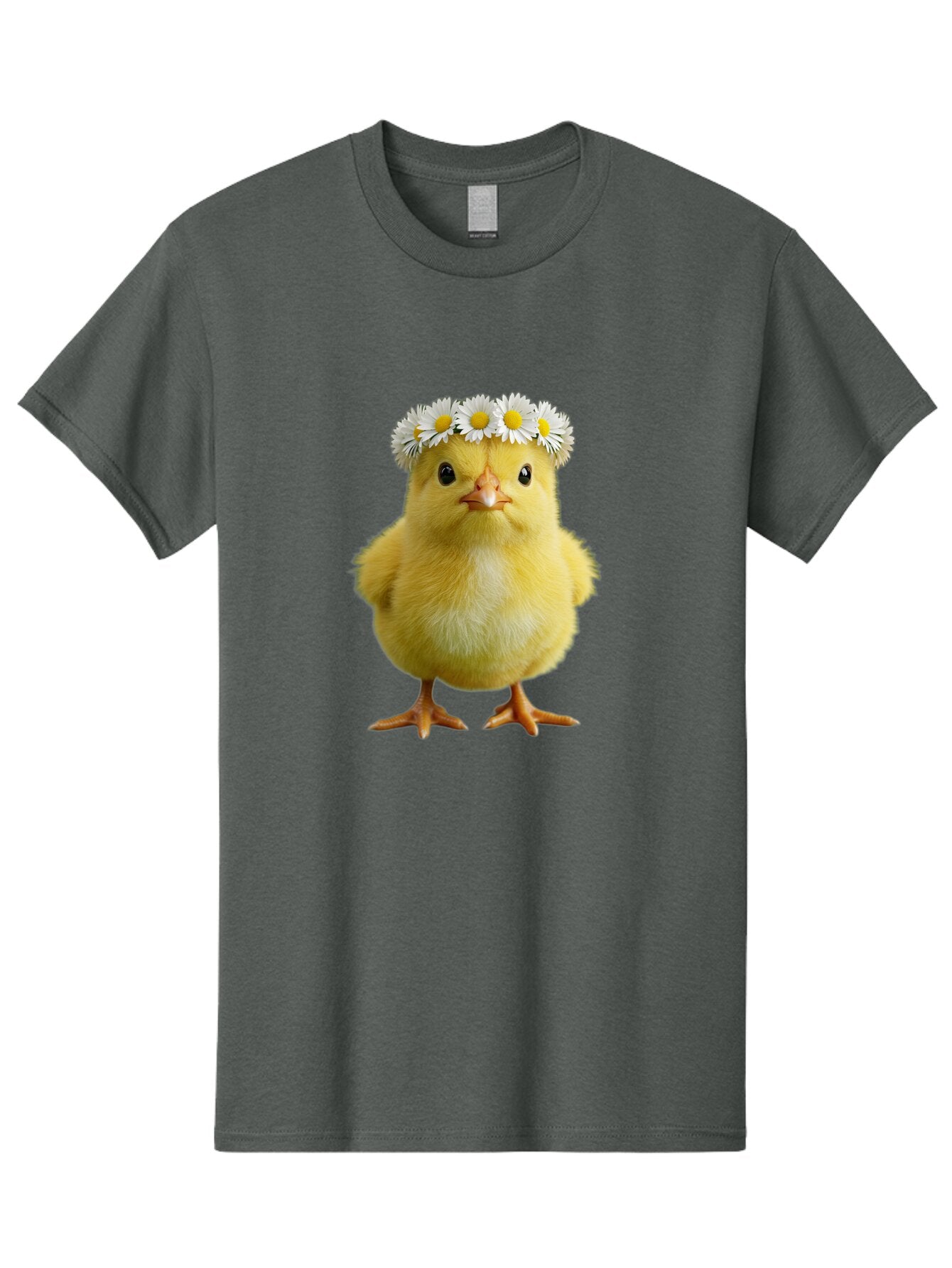 Yellow-Chick-With-Daisies Men'S Graphic Tee, 100% Cotton, Comfortable Casual Summer Wear, Machine Washable, Vintage Camera, Old Camera, Antique Camera, Black Camera, Classic Photography, Photography Equipment, Nostalgic Device, Film Camera, Baq240 1