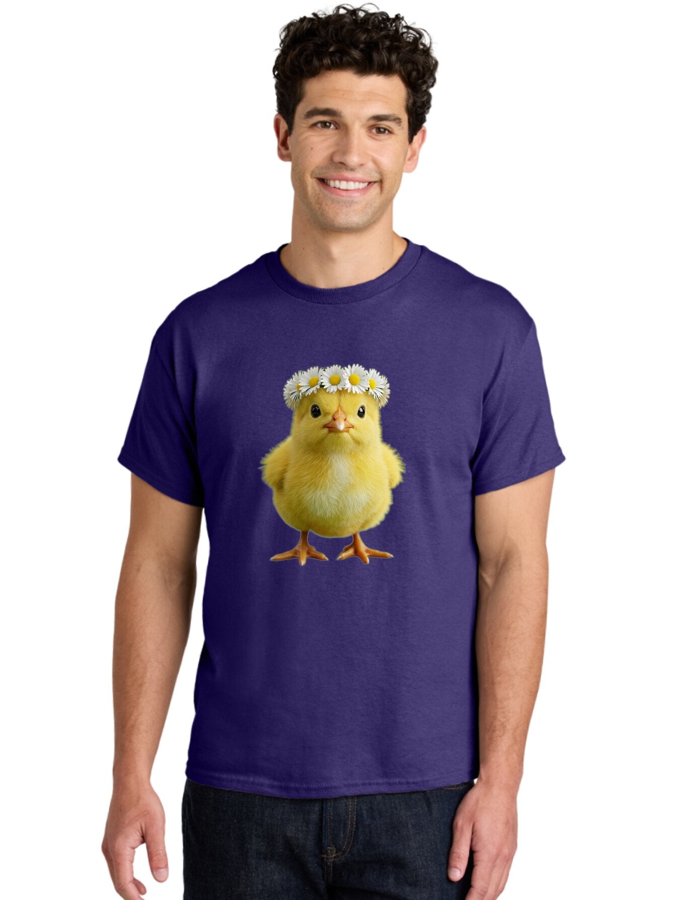 Yellow-Chick-With-Daisies Men'S Graphic Tee, 100% Cotton, Comfortable Casual Summer Wear, Machine Washable, Vintage Camera, Old Camera, Antique Camera, Black Camera, Classic Photography, Photography Equipment, Nostalgic Device, Film Camera, Baq240 29