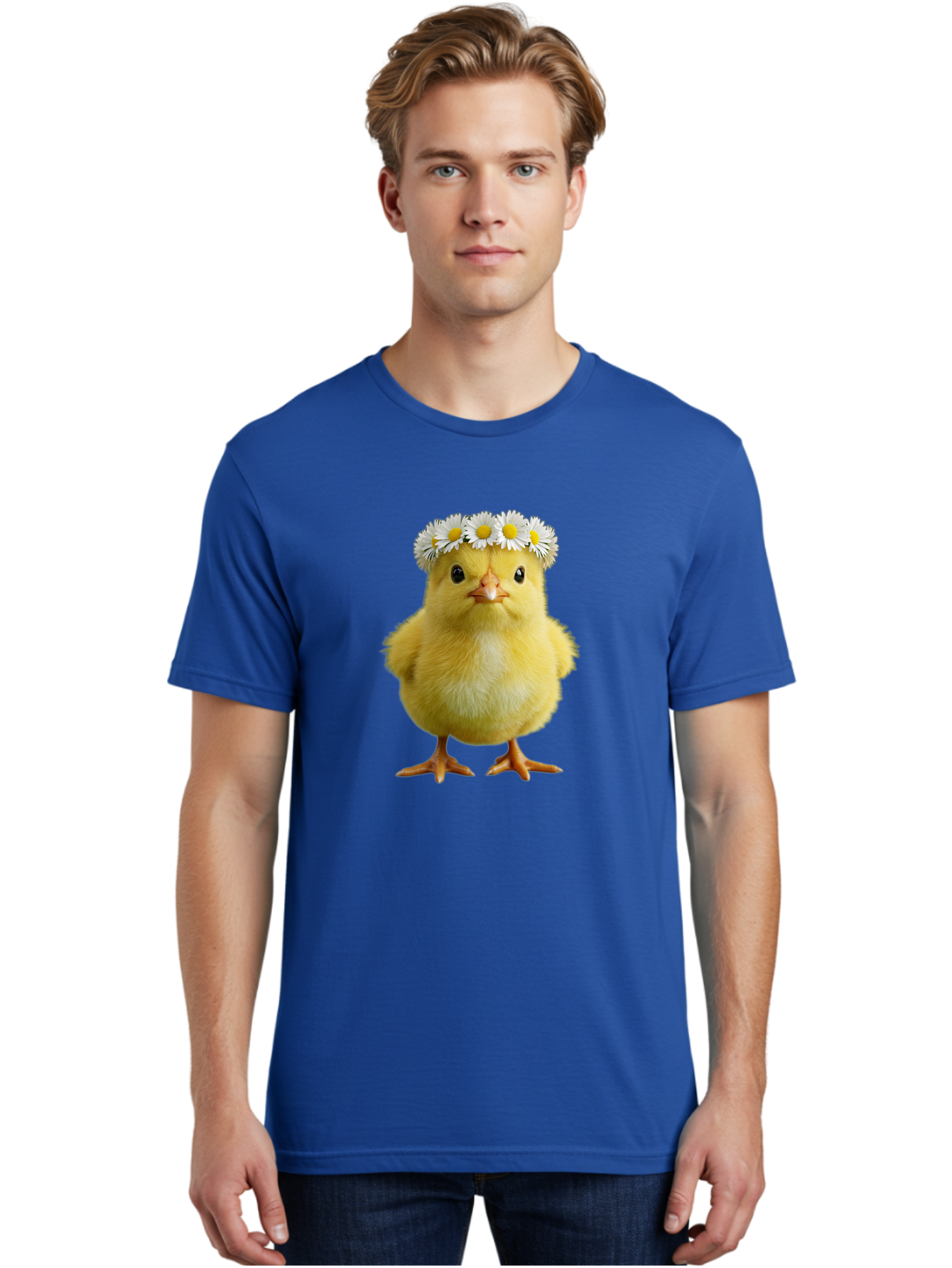 Yellow-Chick-With-Daisies Men'S Graphic Tee, 100% Cotton, Comfortable Casual Summer Wear, Machine Washable, Vintage Camera, Old Camera, Antique Camera, Black Camera, Classic Photography, Photography Equipment, Nostalgic Device, Film Camera, Baq240 30