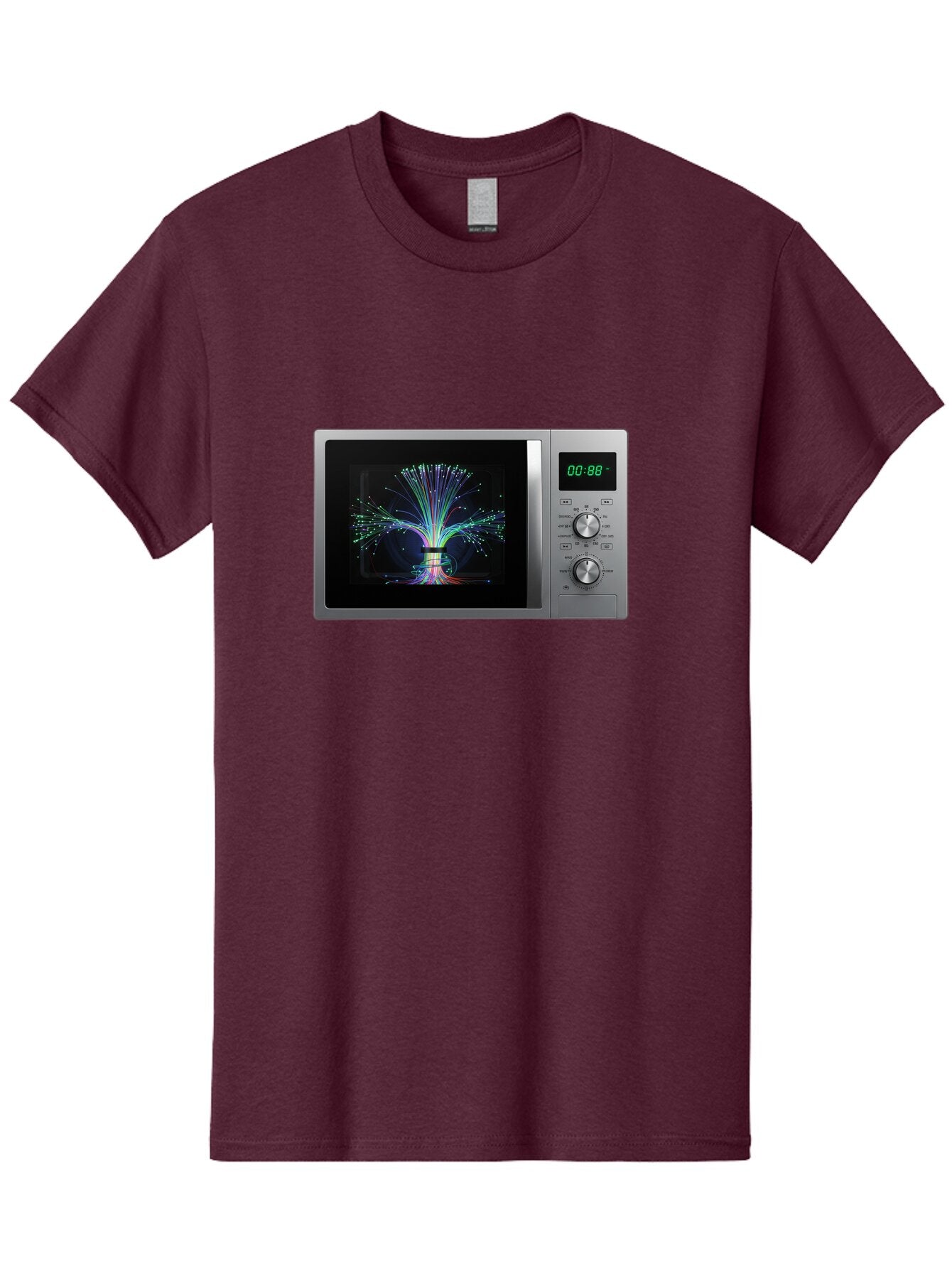 00-88-Microwave Men'S Graphic Tee, 100% Cotton, Comfortable Casual Summer Wear, Machine Washable, Vintage Camera, Old Camera, Antique Camera, Black Camera, Classic Photography, Photography Equipment, Nostalgic Device, Film Camera, Camera Art Baq243 8