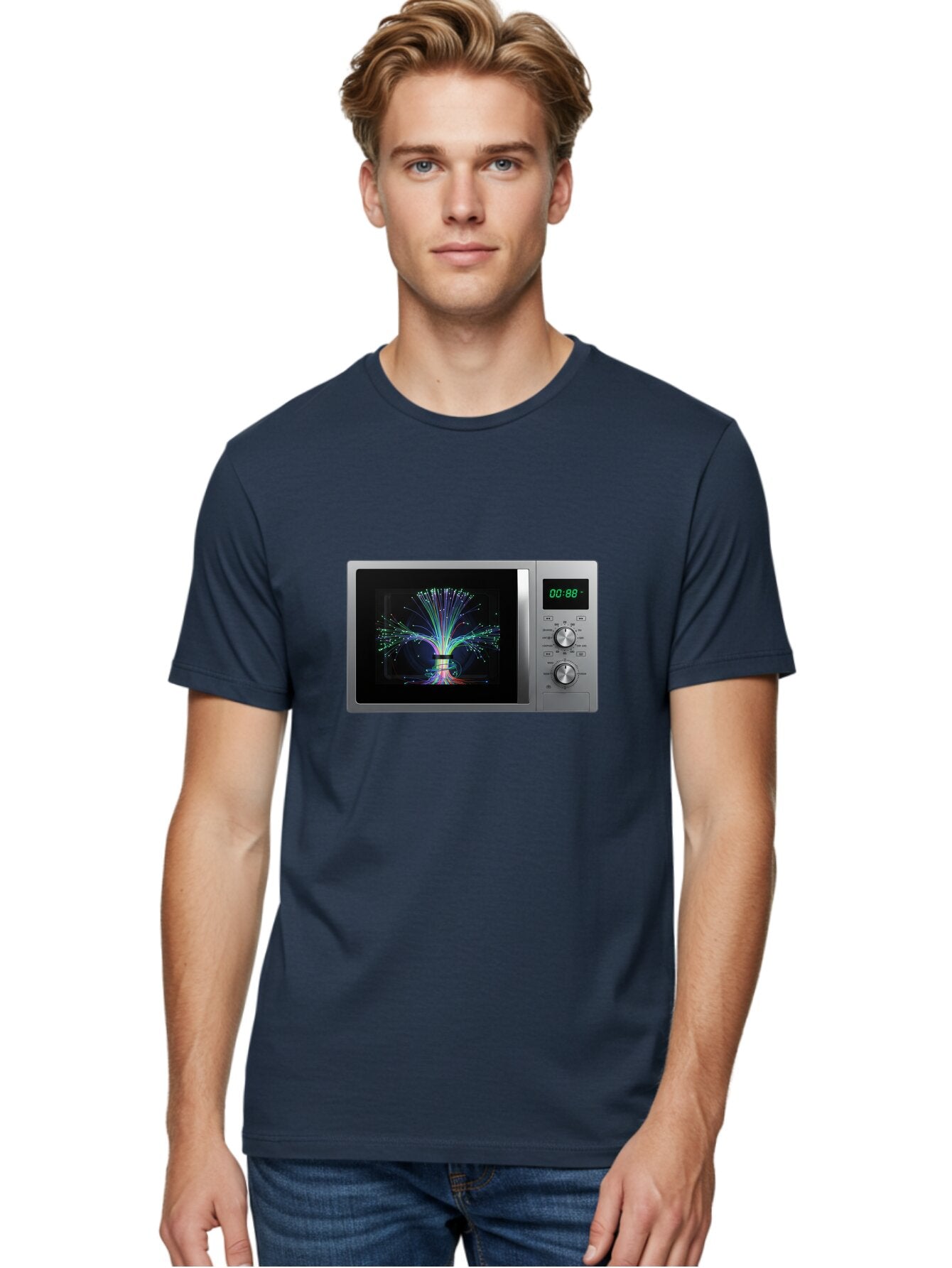 00-88-Microwave Men'S Graphic Tee, 100% Cotton, Comfortable Casual Summer Wear, Machine Washable, Vintage Camera, Old Camera, Antique Camera, Black Camera, Classic Photography, Photography Equipment, Nostalgic Device, Film Camera, Camera Art Baq243 18