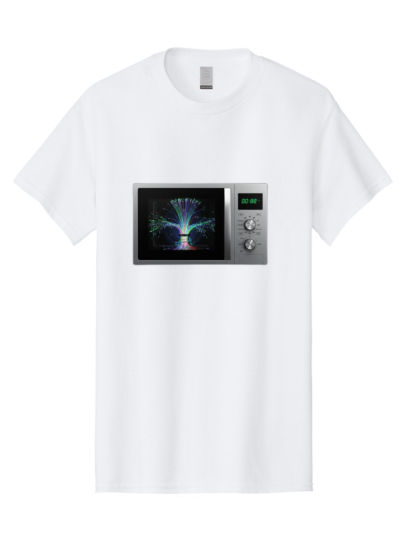 00-88-Microwave Men'S Graphic Tee, 100% Cotton, Comfortable Casual Summer Wear, Machine Washable, Vintage Camera, Old Camera, Antique Camera, Black Camera, Classic Photography, Photography Equipment, Nostalgic Device, Film Camera, Camera Art Baq243 5